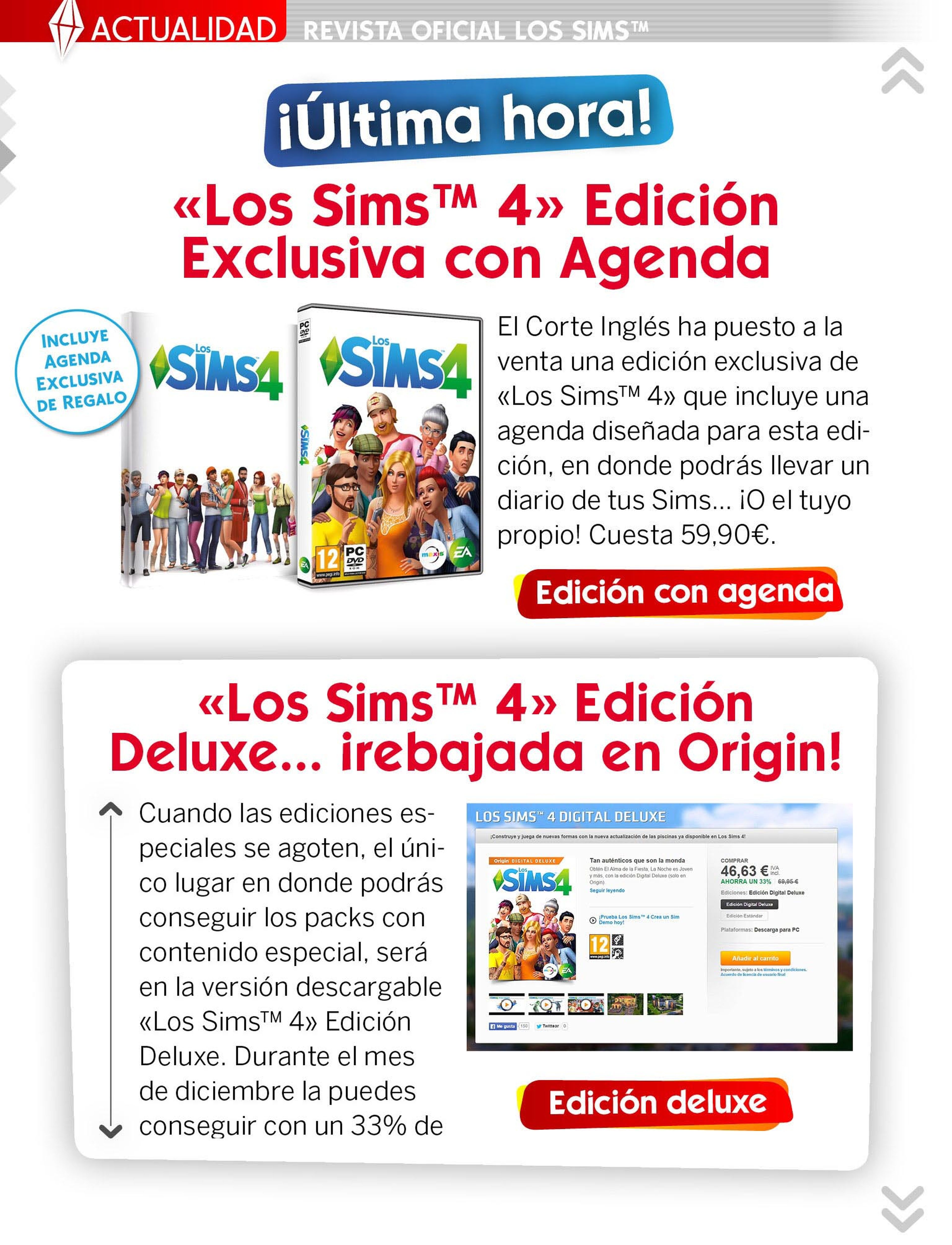 ¡Ya puedes descargar gratis el número 9 de La Revista Oficial de Los Sims!