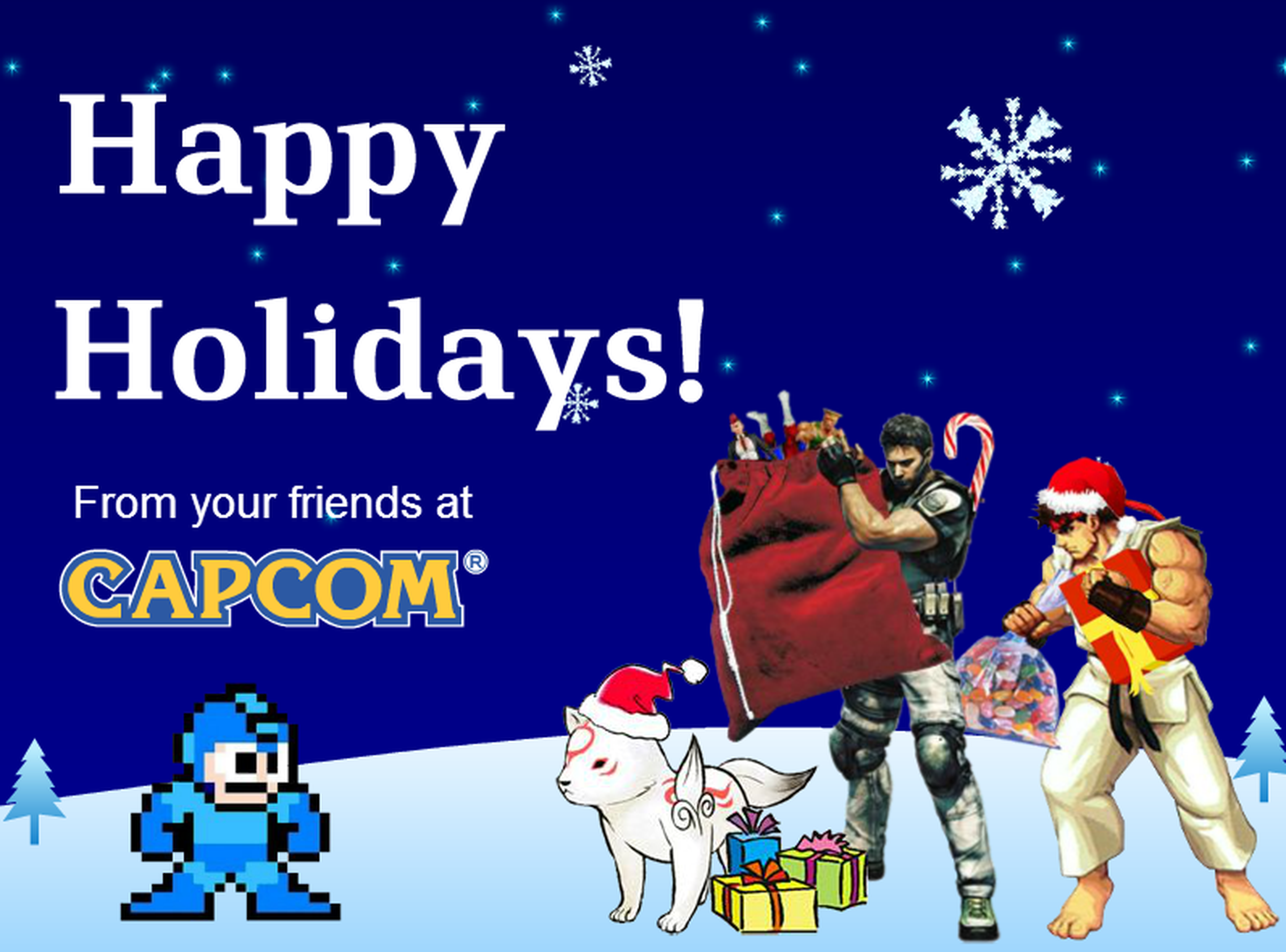 Las desarrolladoras de videojuegos también felicitan la Navidad