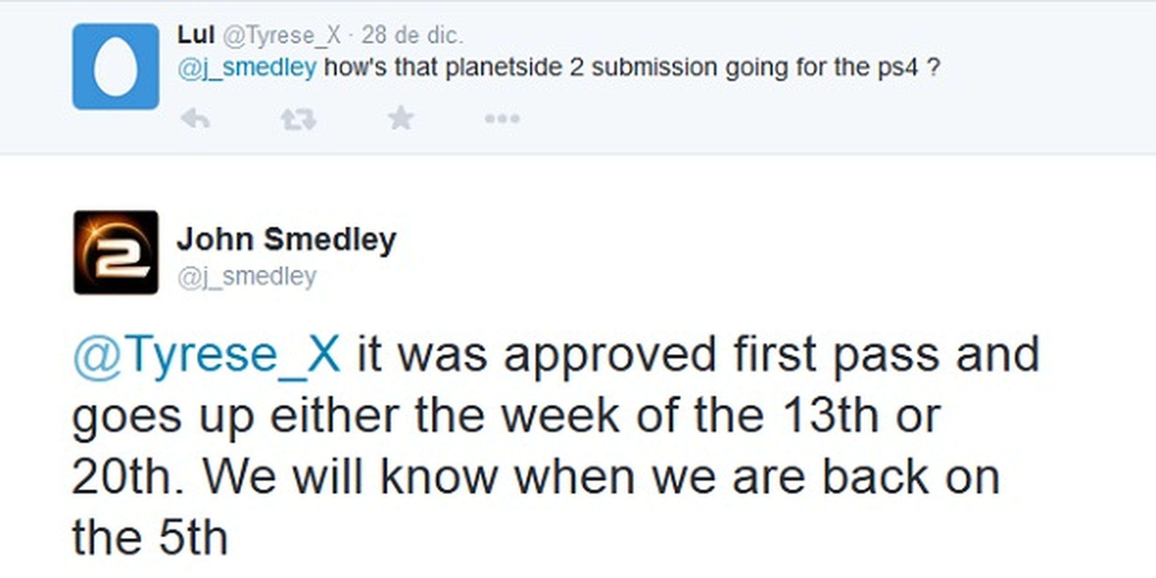 La beta de Planetside 2 llegará en enero a PS4