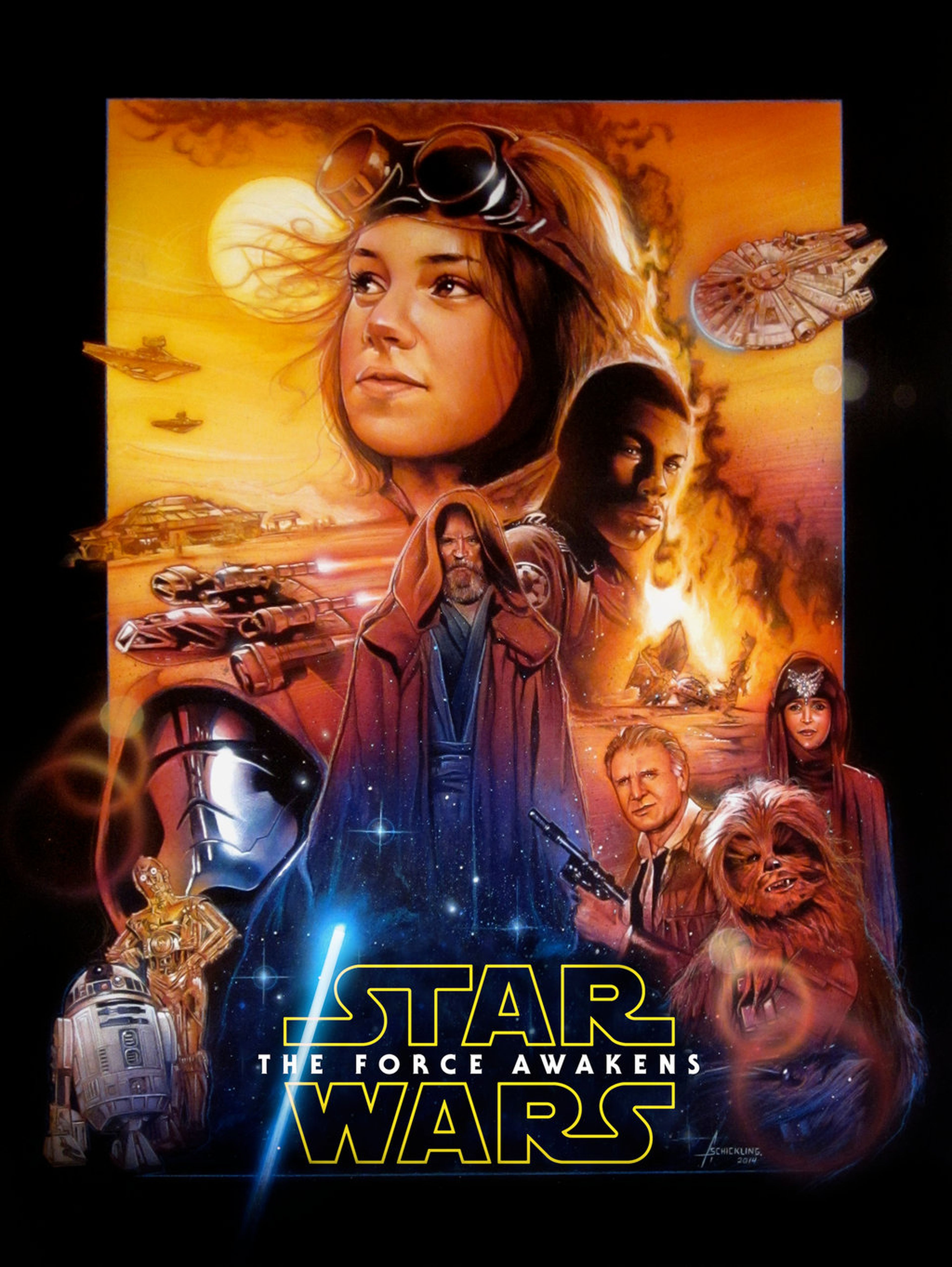 Star Wars Episodio VII El Despertar de la Fuerza: Drew Struzan podría dibujar el póster