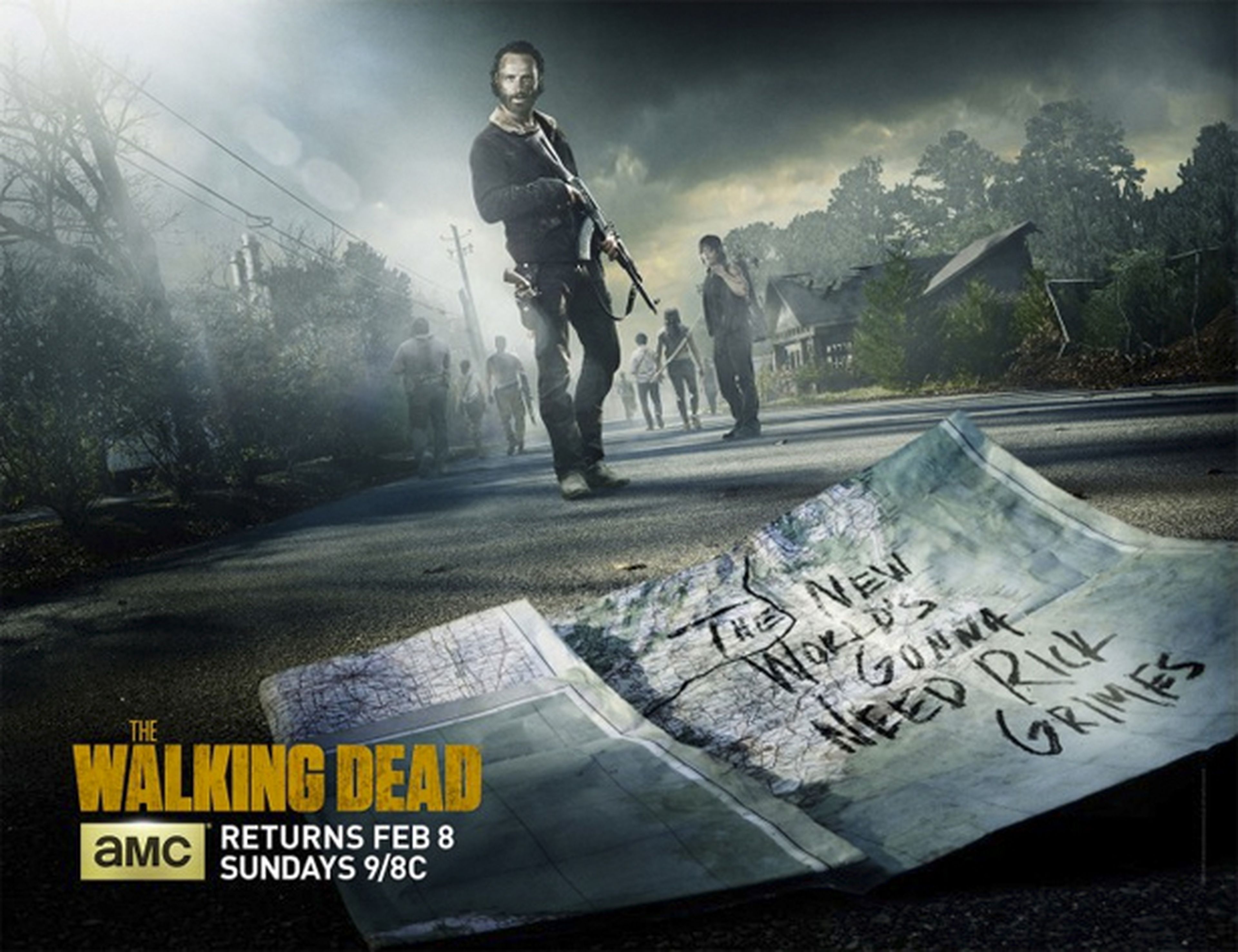 The Walking Dead muestra un cartel de su regreso y novedades