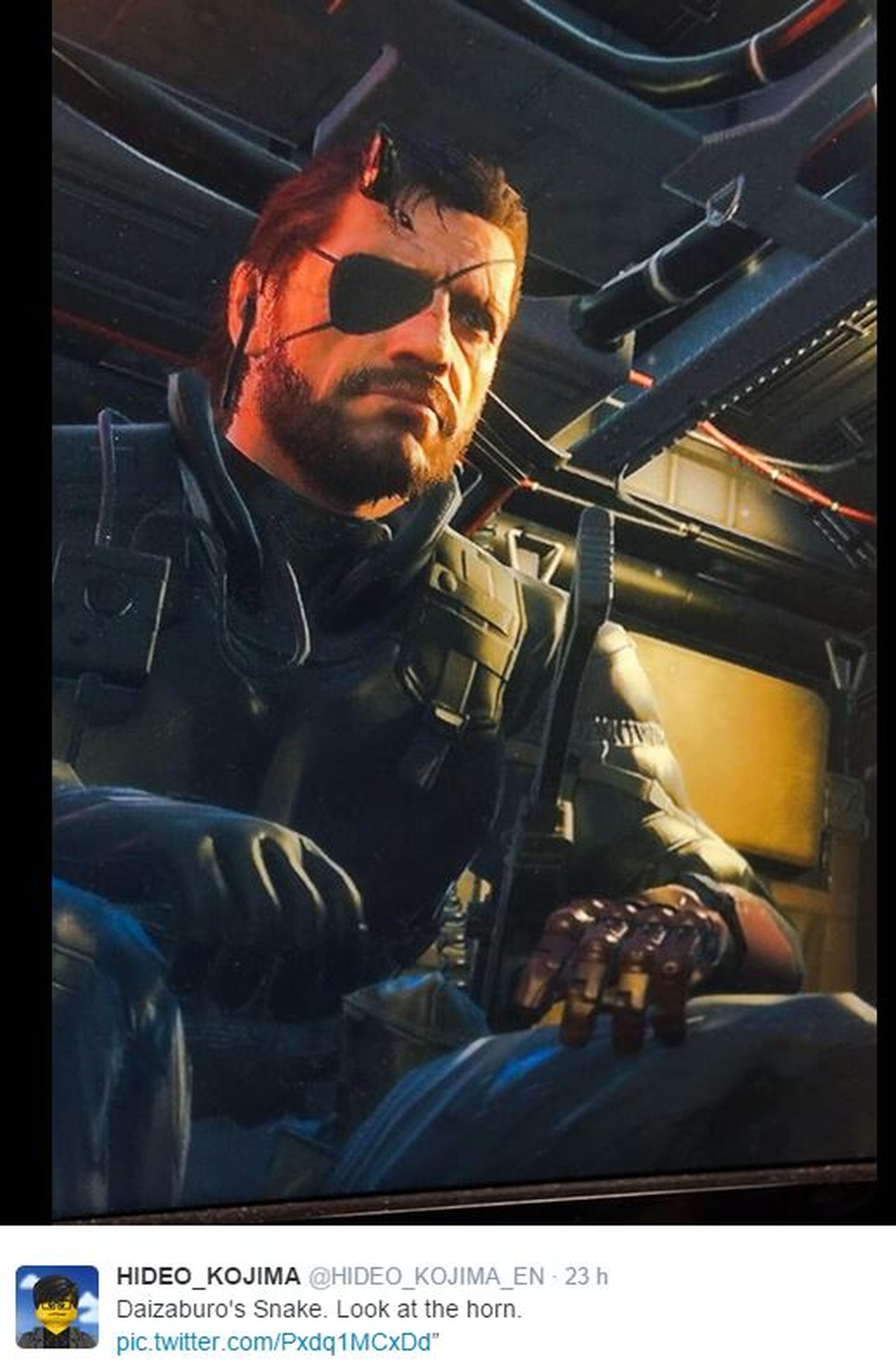 Hideo Kojima comparte nuevas imágenes de Metal Gear Solid V: The Phantom Pain