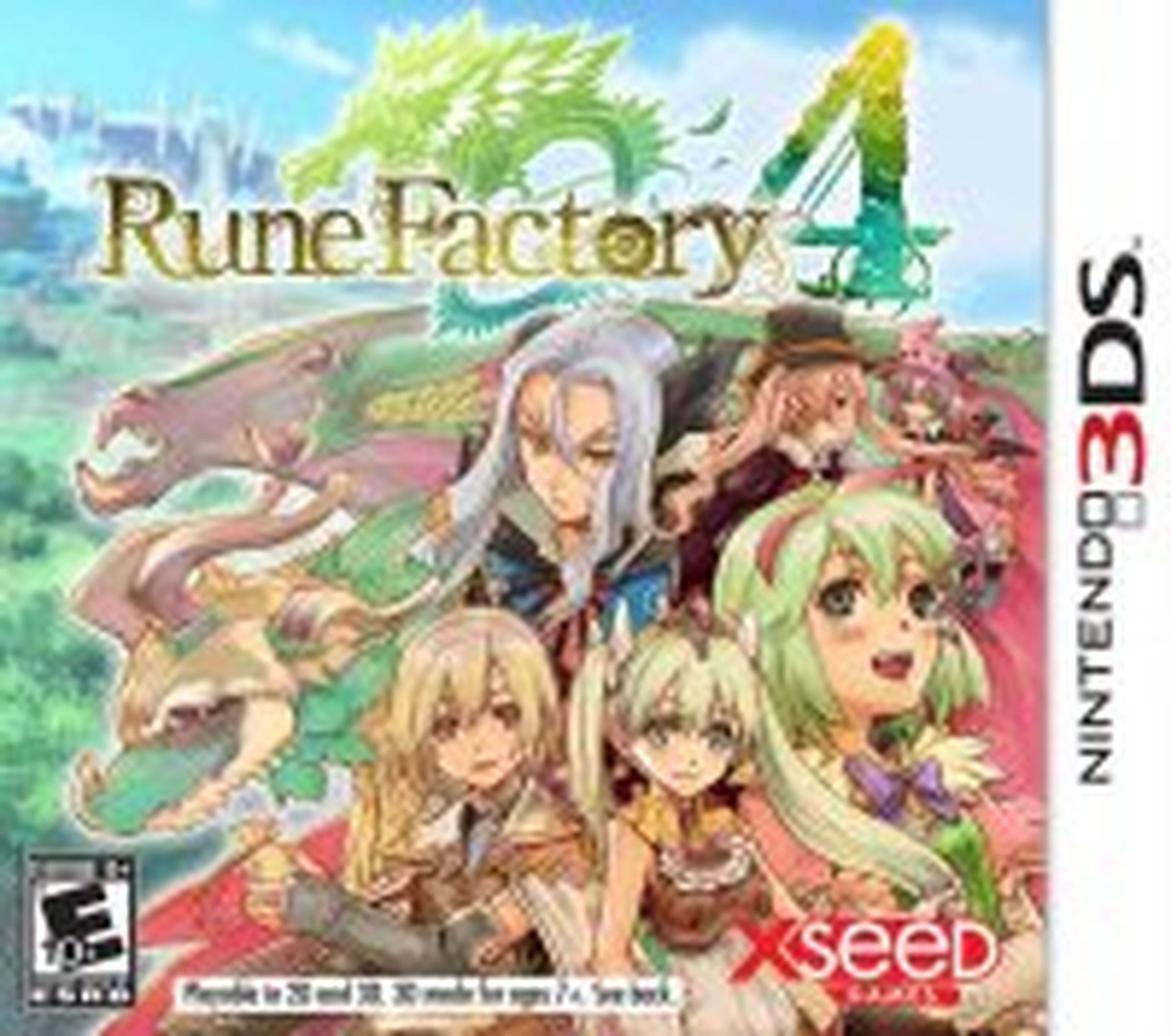 Rune Factory 4 para 3DS