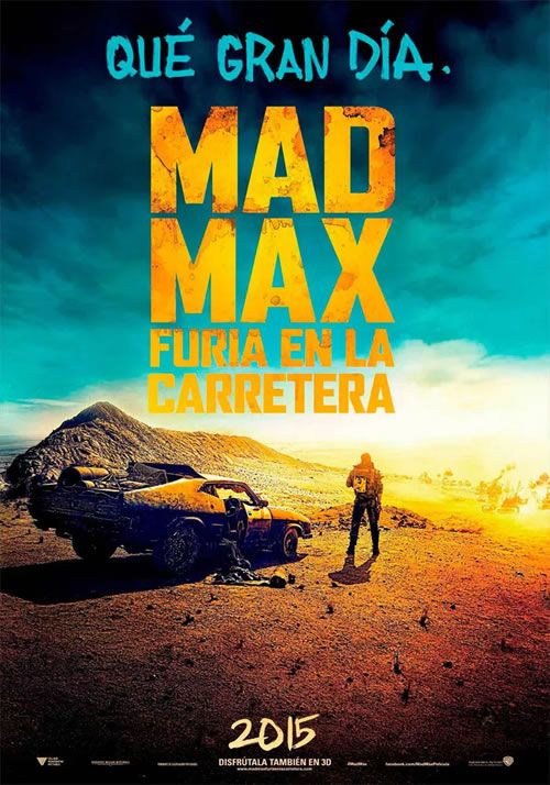 Mad Max: furia en la carretera presenta su cartel promocional