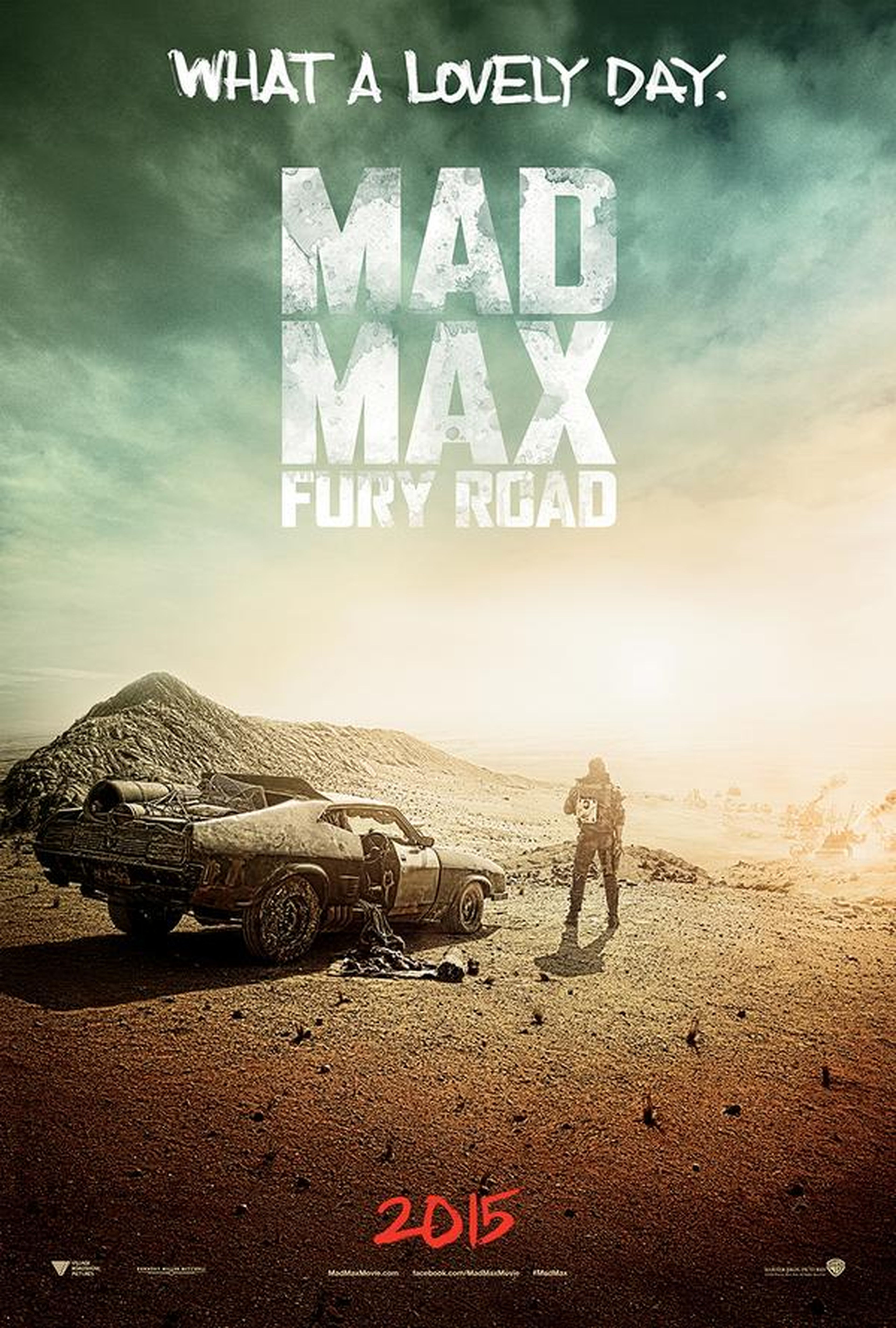Mad Max: furia en la carretera presenta su cartel promocional