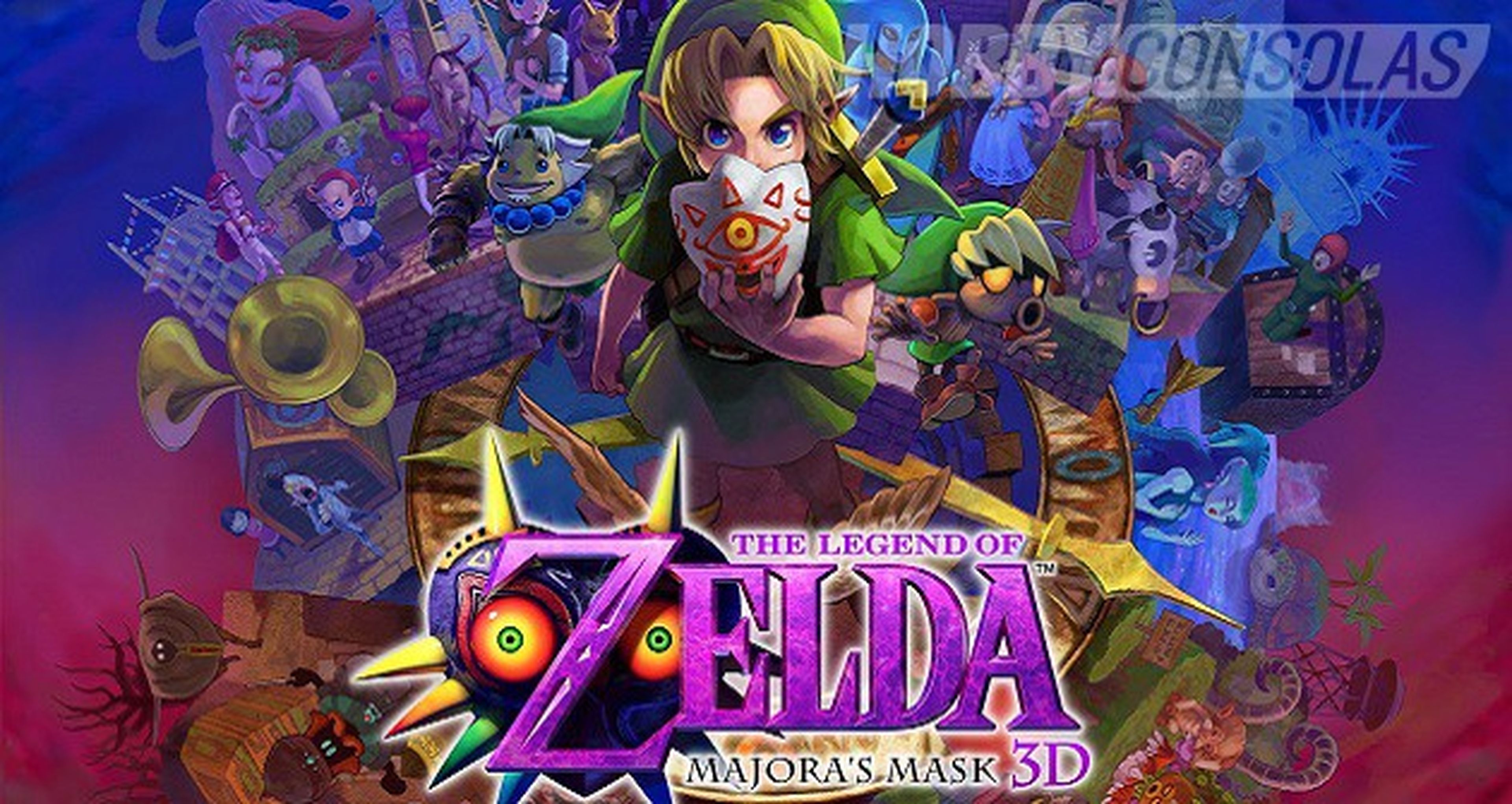 Zelda Majora&#039;s Mask 3D ya tiene fecha de lanzamiento: 13 de febrero de 2015