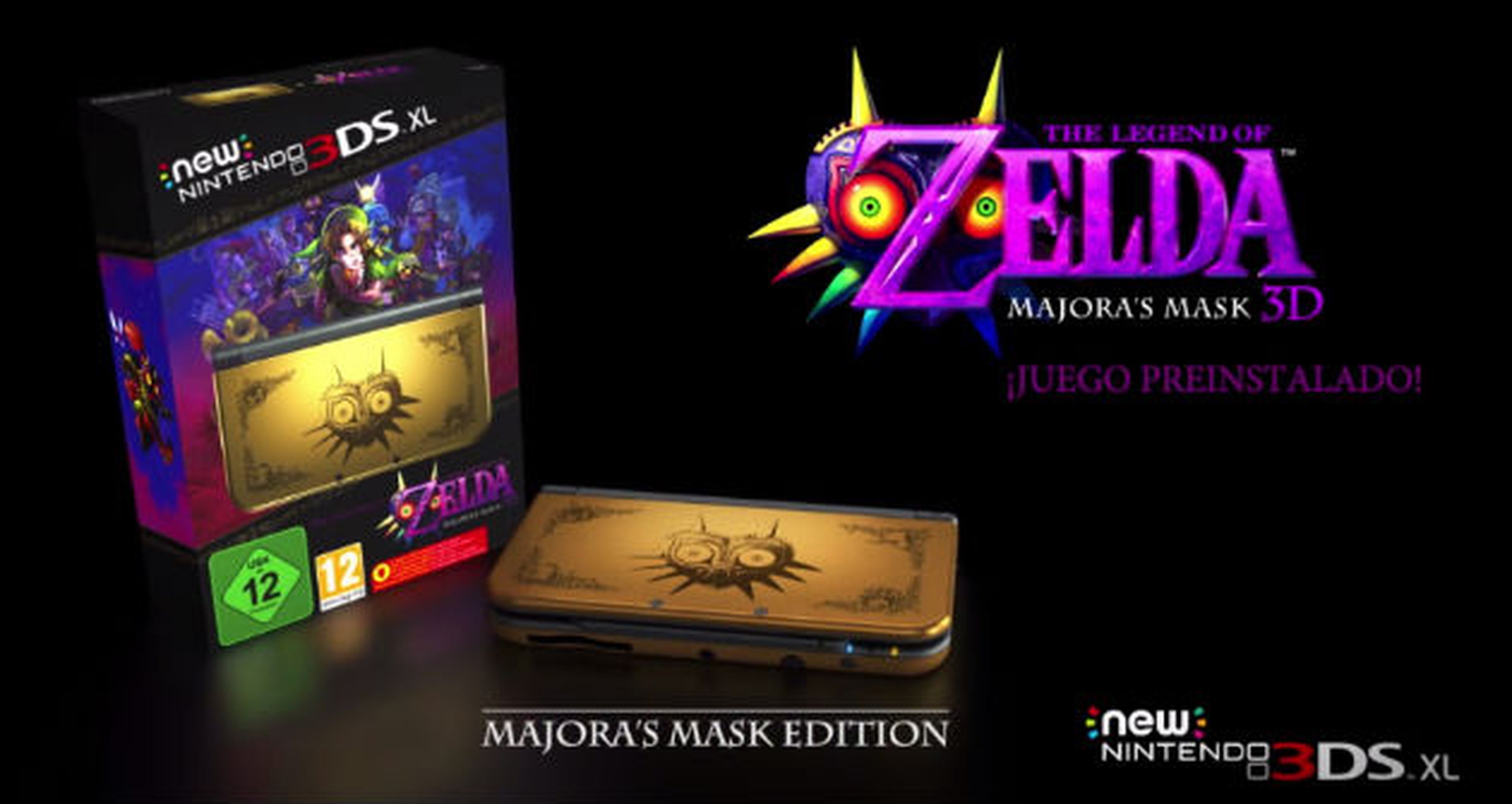 New Nintendo 3DS XL Majora's Mask Edition anunciada