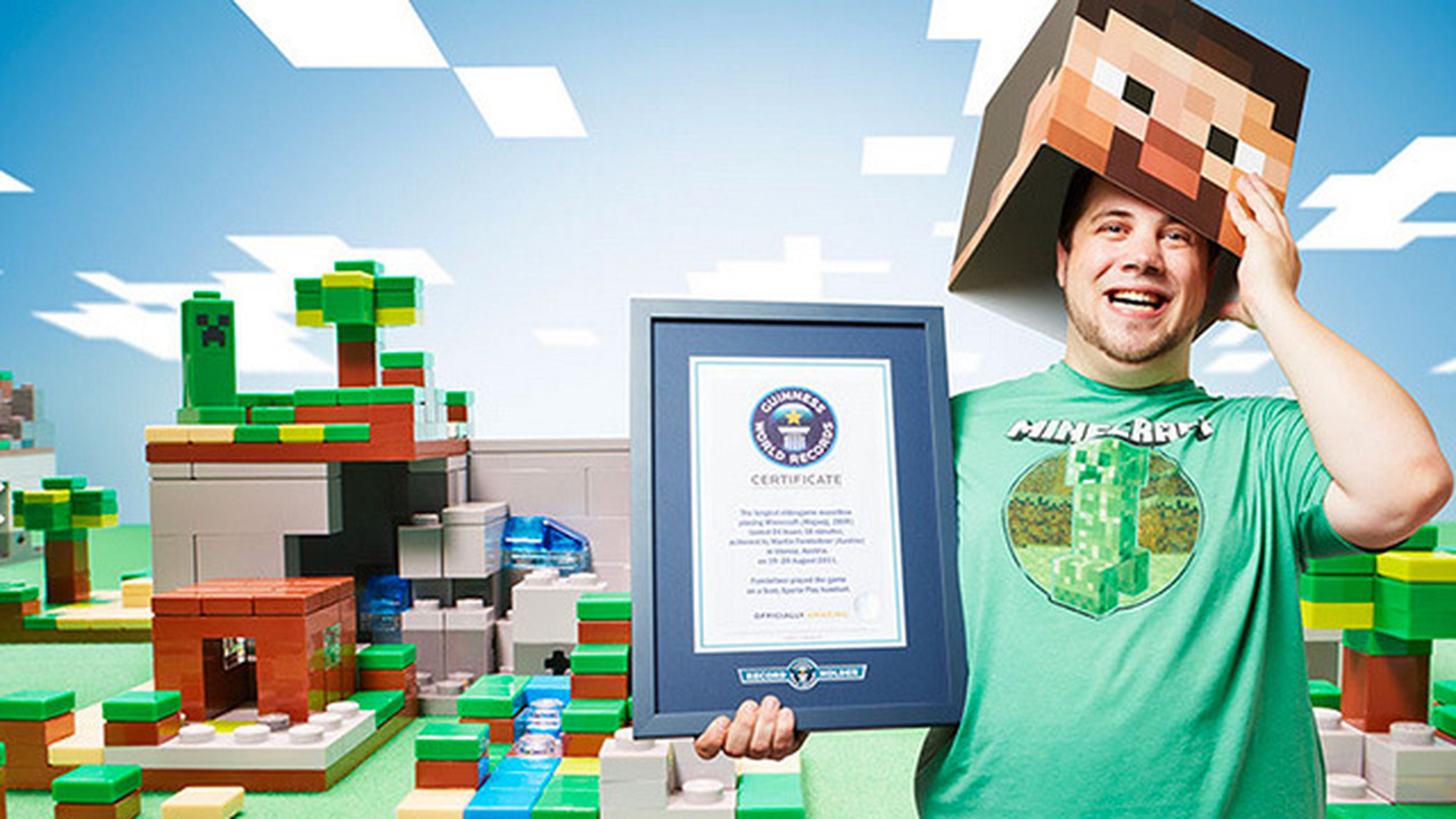 Minecraft ya tiene 12 Record Guinness