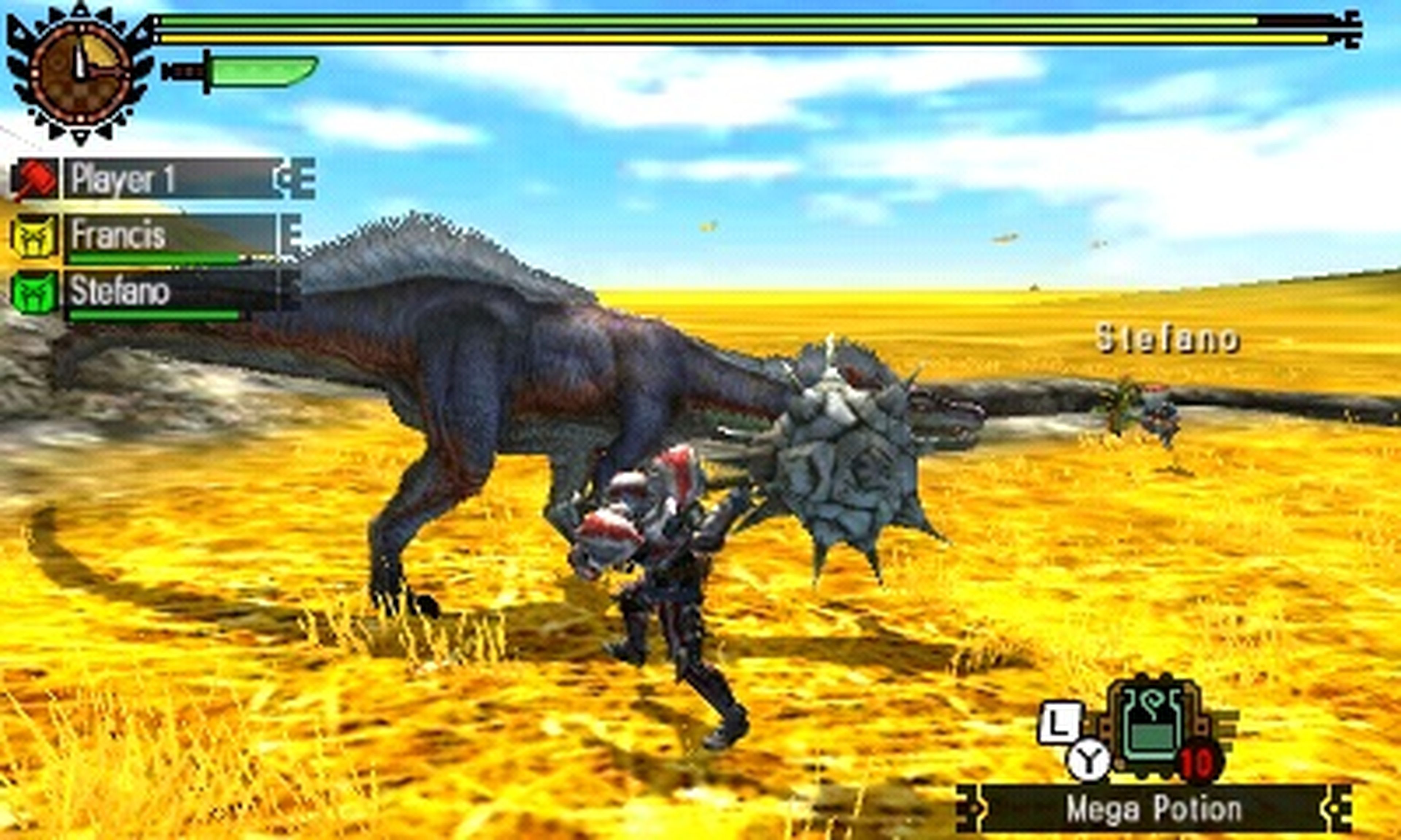 Avance de Monster Hunter 4 Ultimate para 3DS