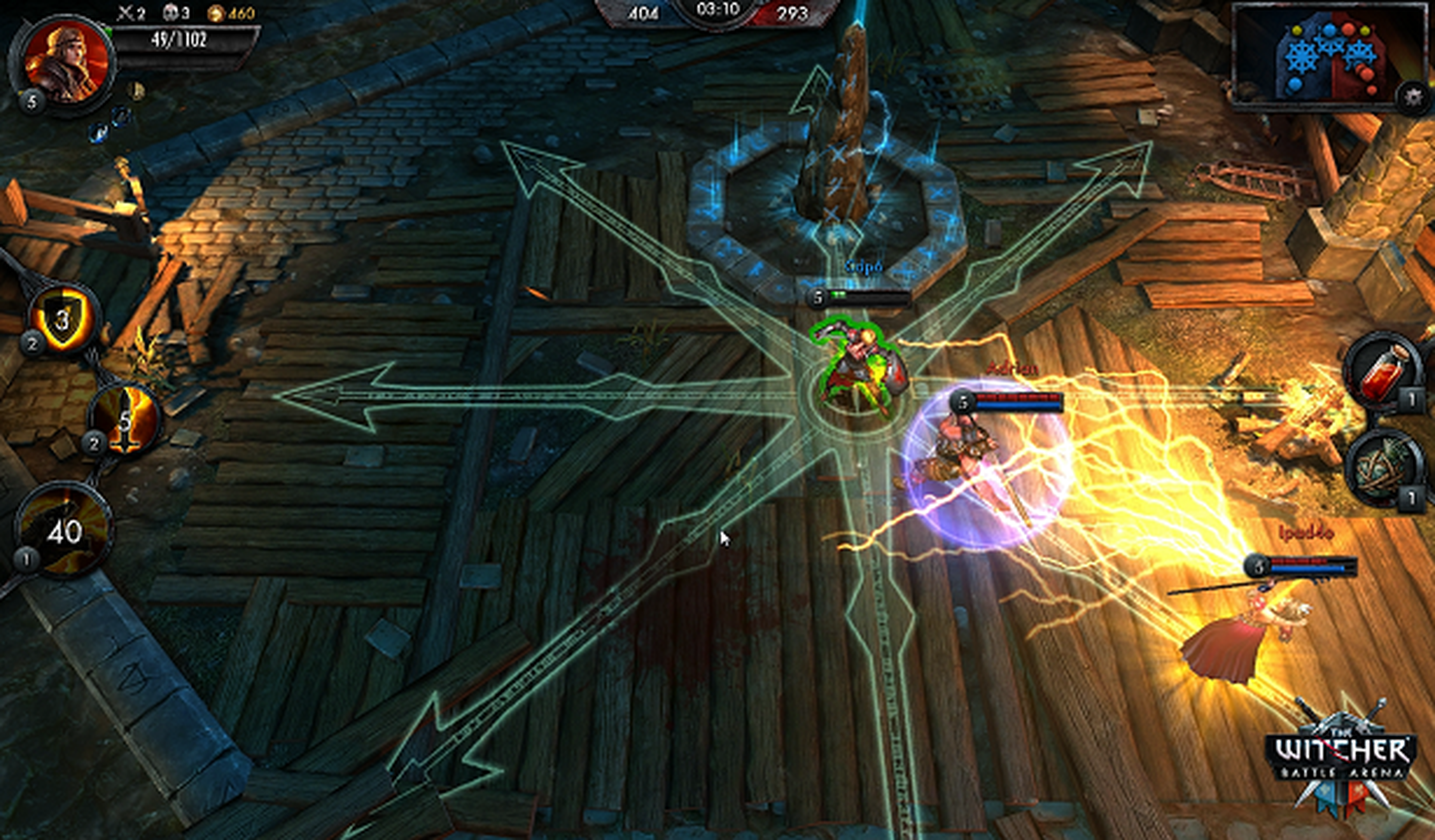 The Witcher Battle Arena llega a iOS y Android