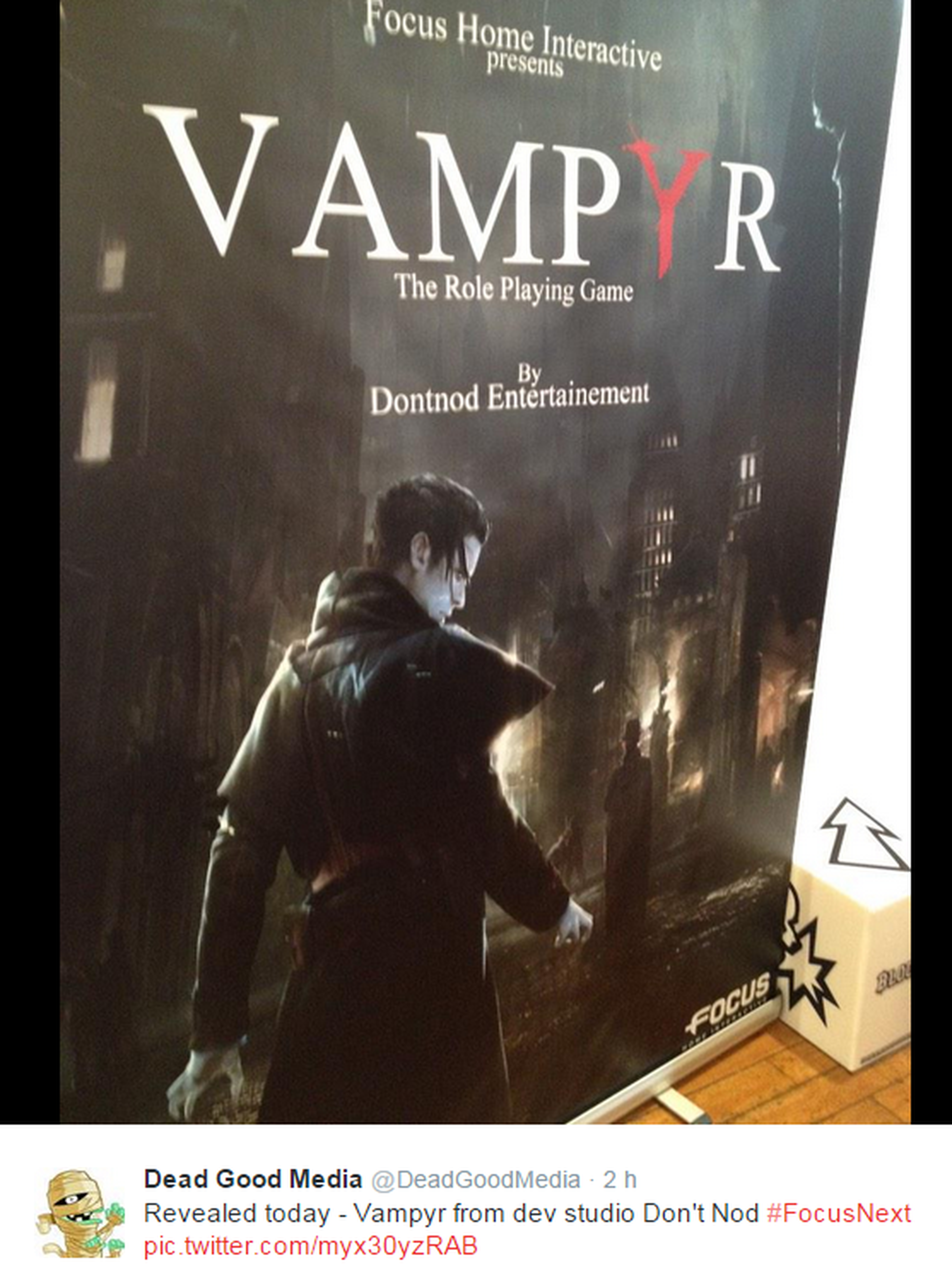 Vampyr, un nuevo juego de rol y vampiros