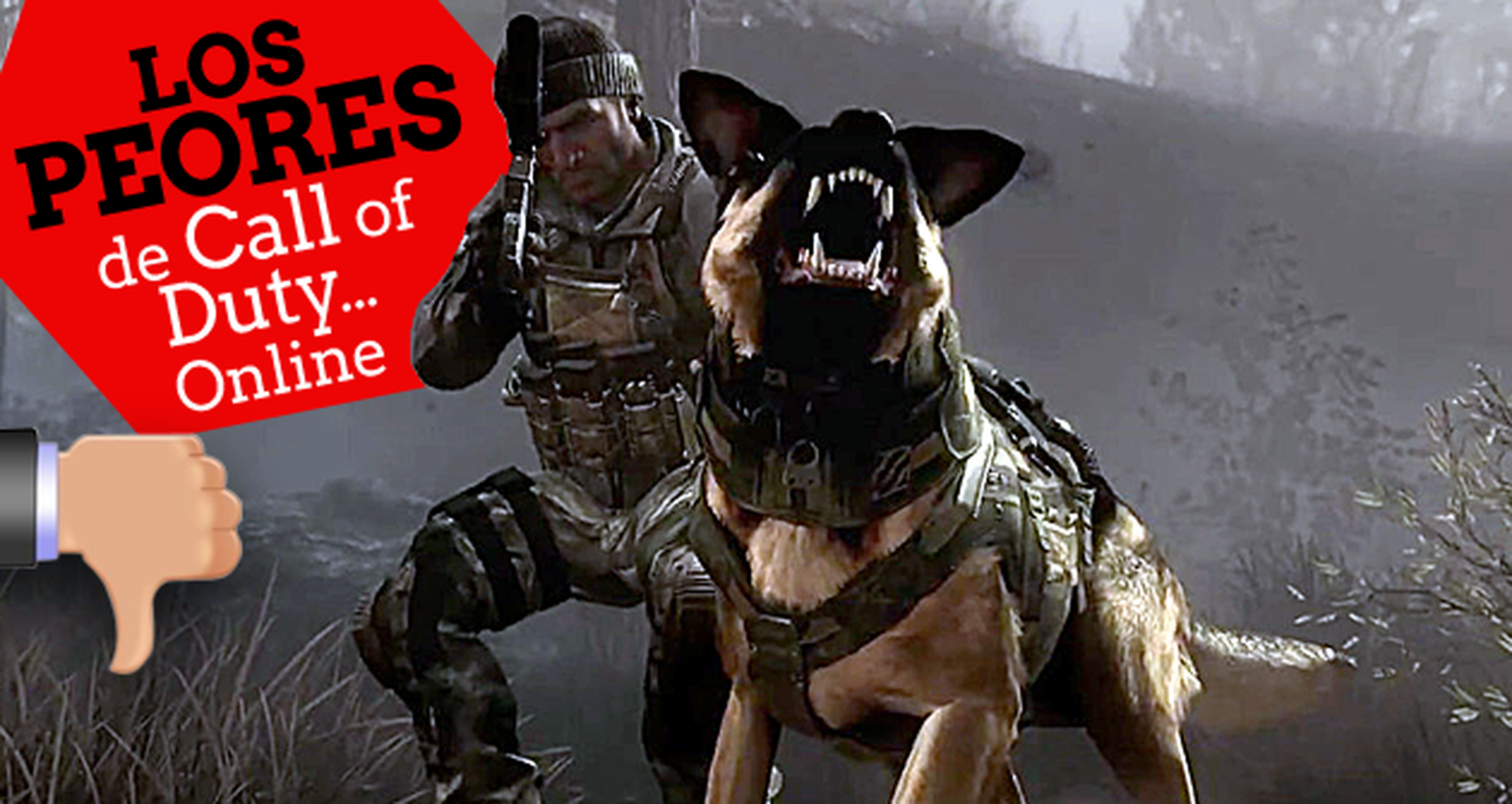 Los 10 peores de Call of Duty... online