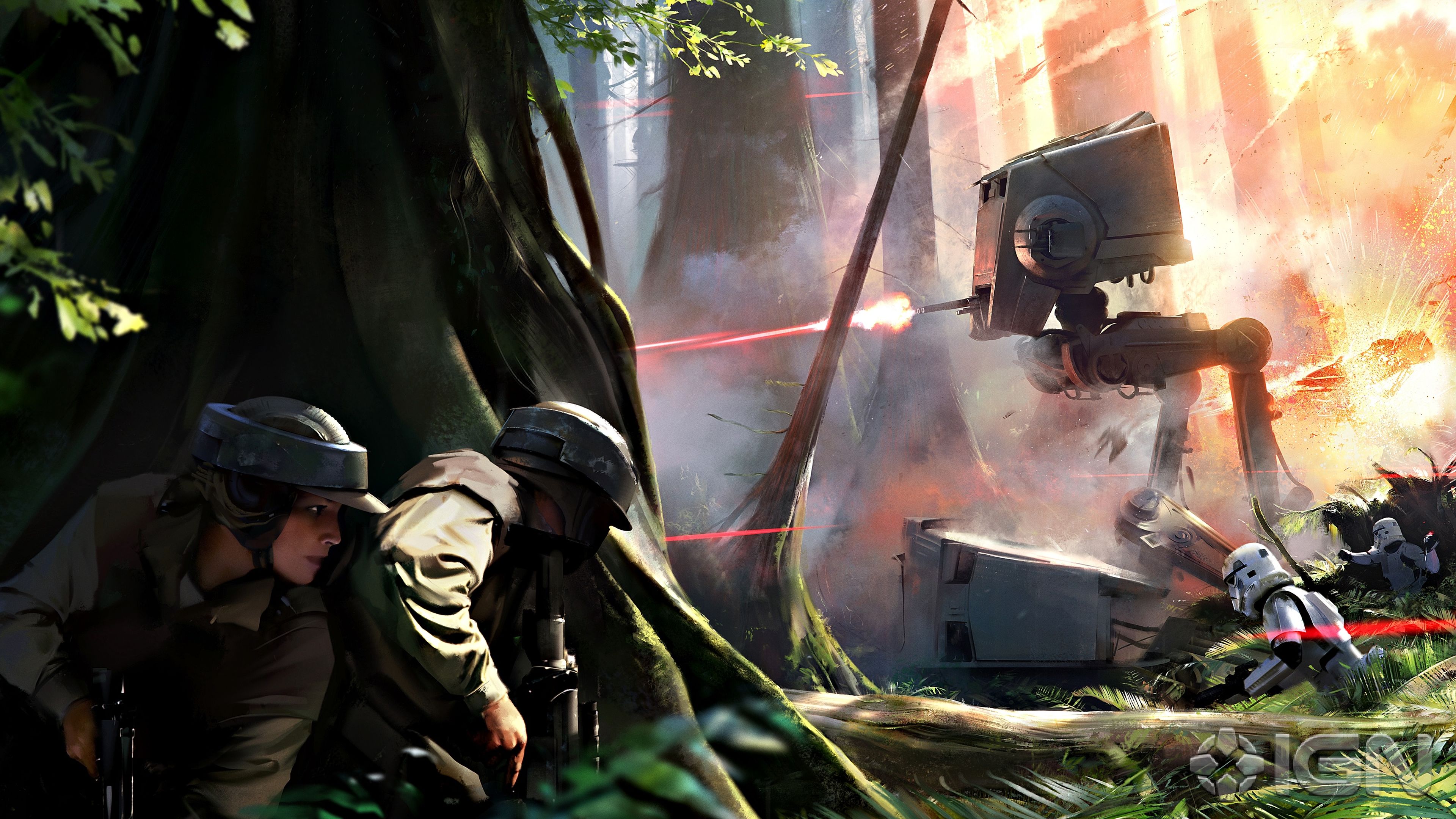 Star Wars Battlefront muestra un nuevo arte conceptual