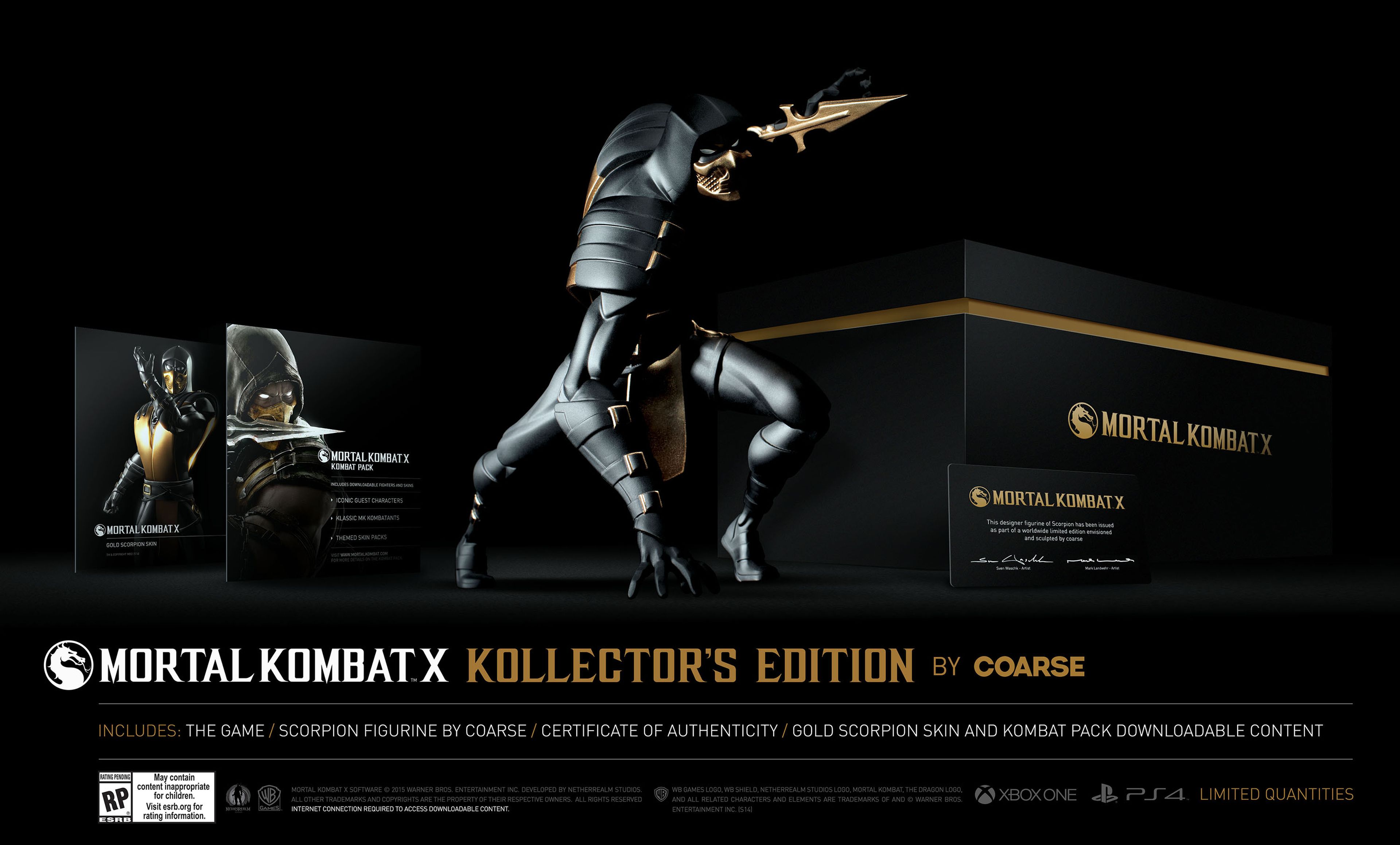 Mortal Kombat X: edición coleccionista y ediciones especiales