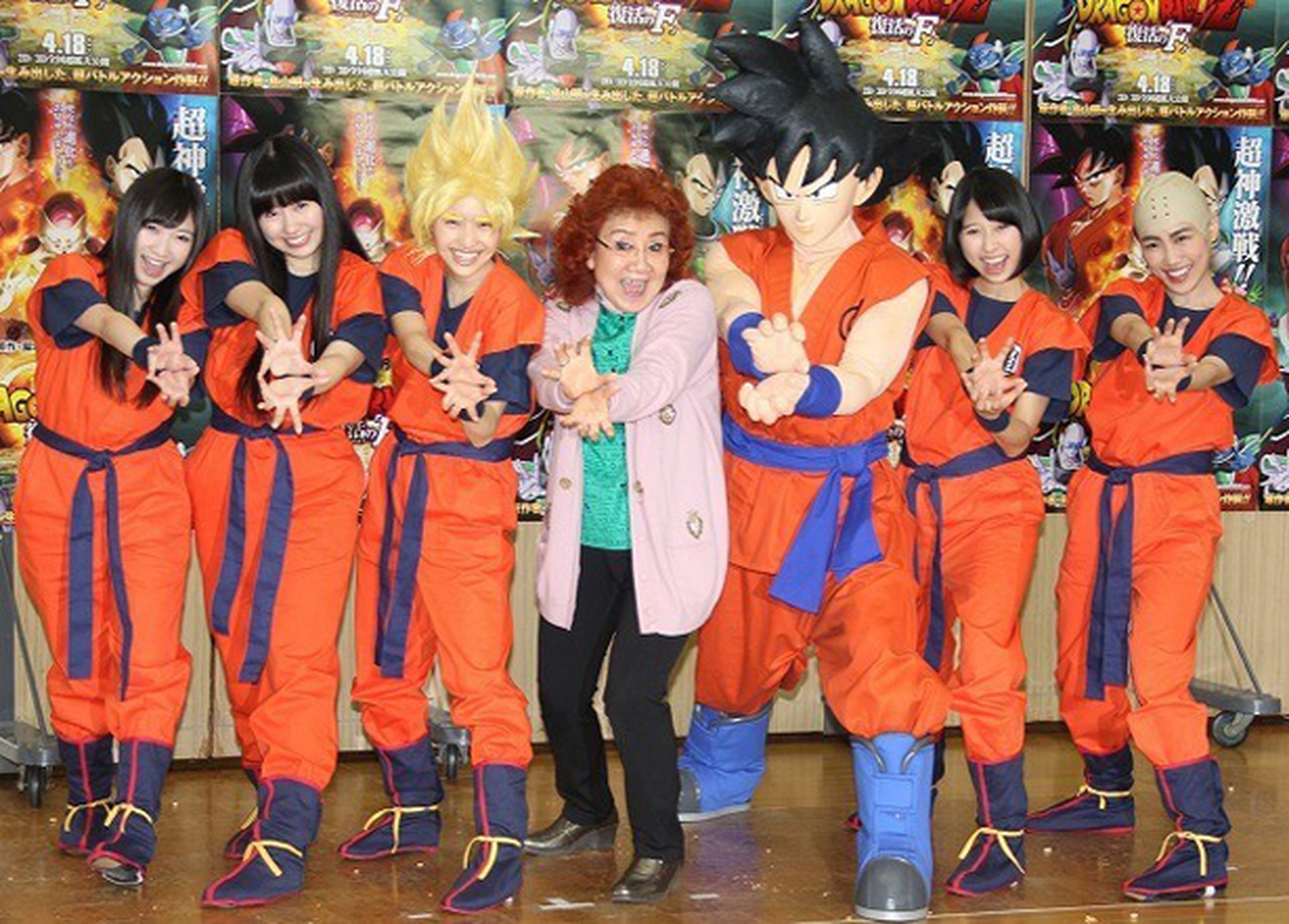 Dragon Ball Z Fukkatsu no F: Las idols Momoiro Clover Z aparecerán en la peli