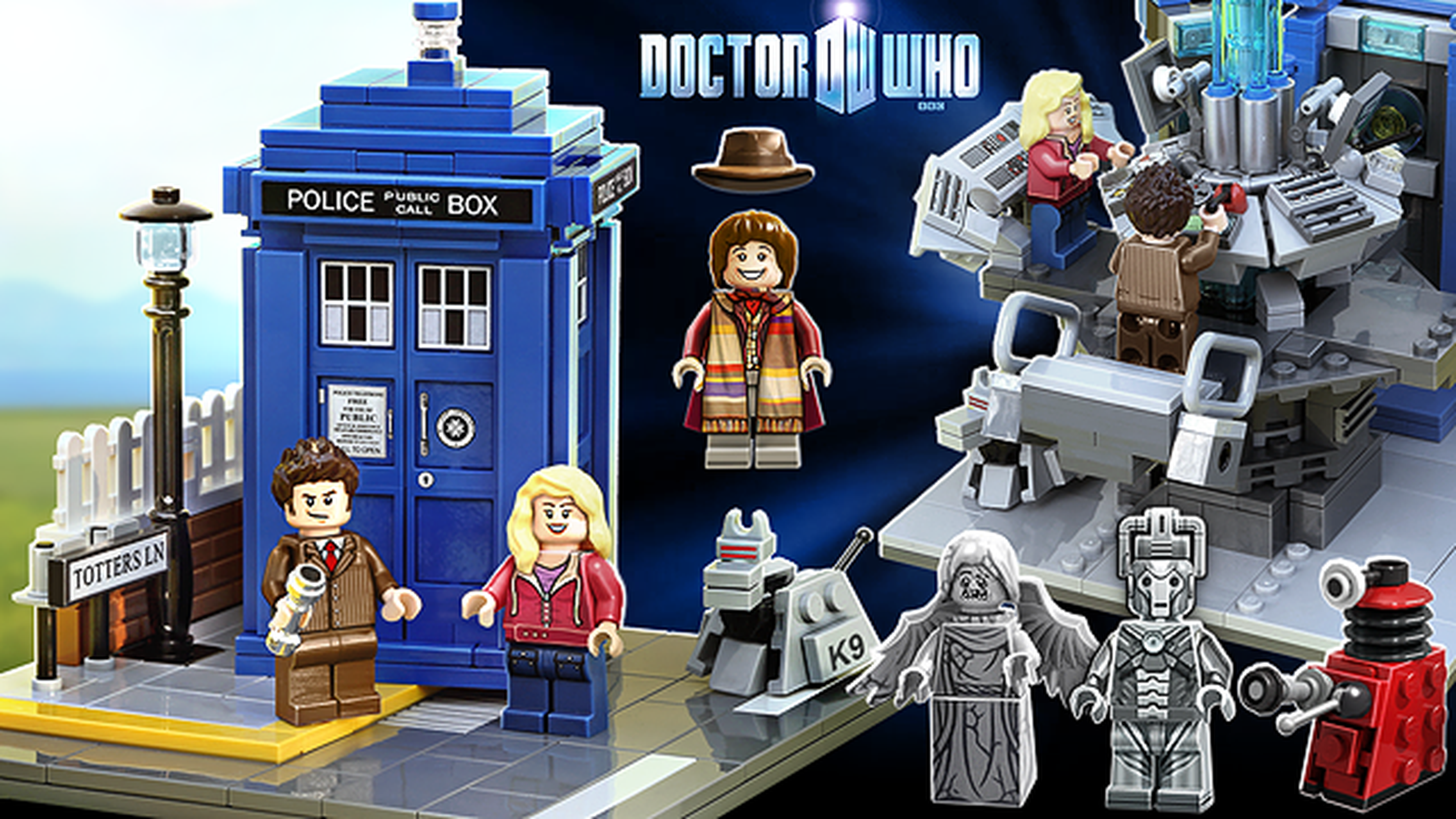 Doctor Who contará con una edición especial de LEGO