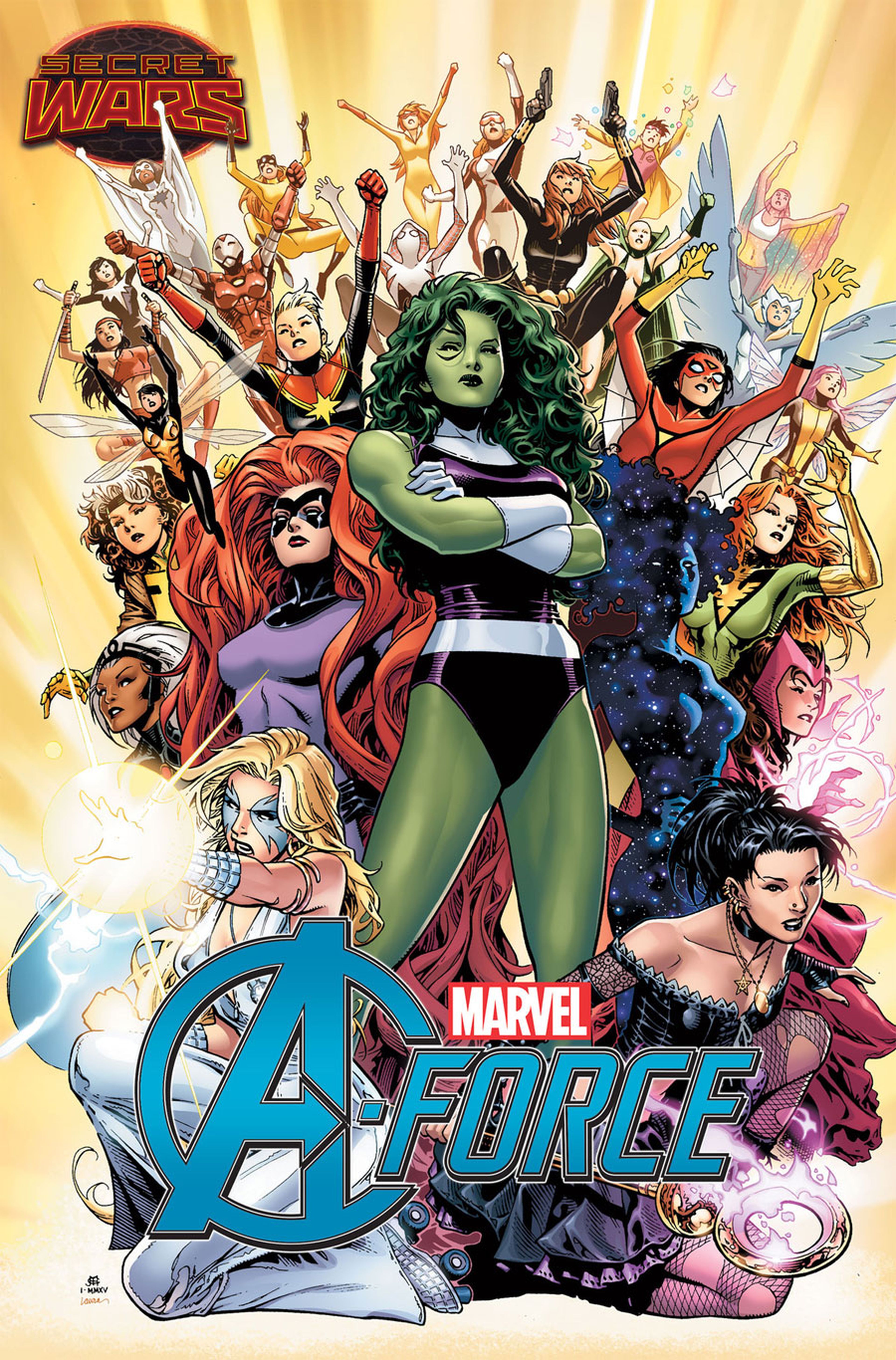 A-Force: Secret Wars 2015 junta a las heroínas más poderosas de Marvel