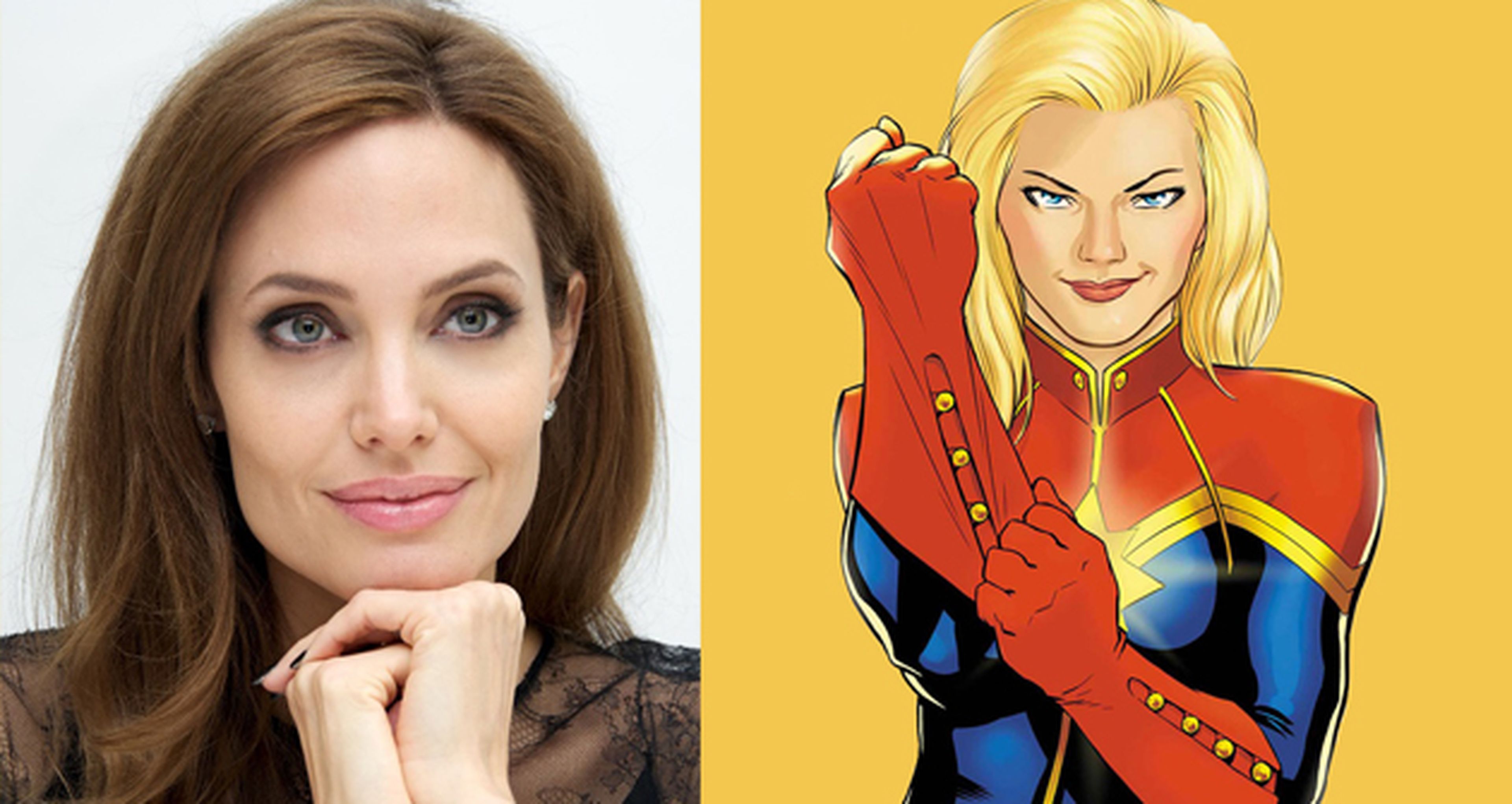 Rumor: Angelina Jolie podría dirigir Capitana Marvel