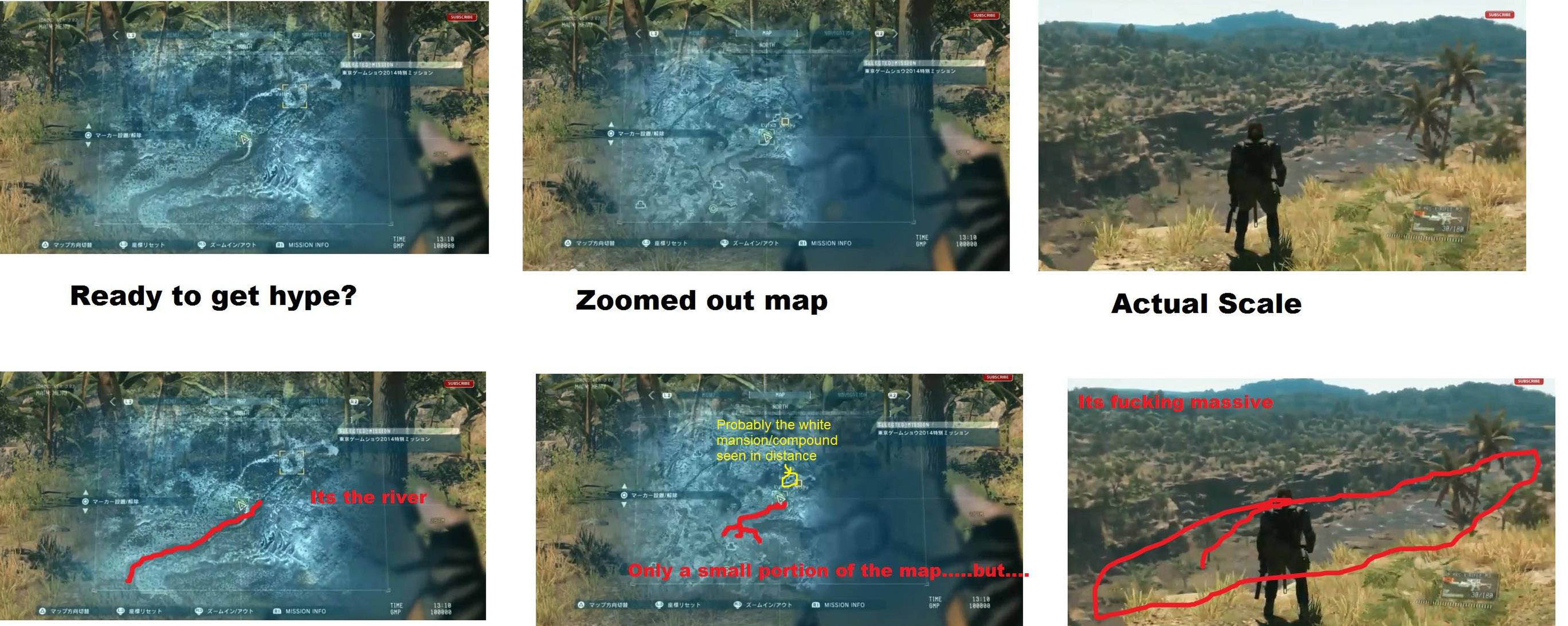 El tamaño del mapa de Metal Gear Solid 5 podría ser más grande que el de GTA V