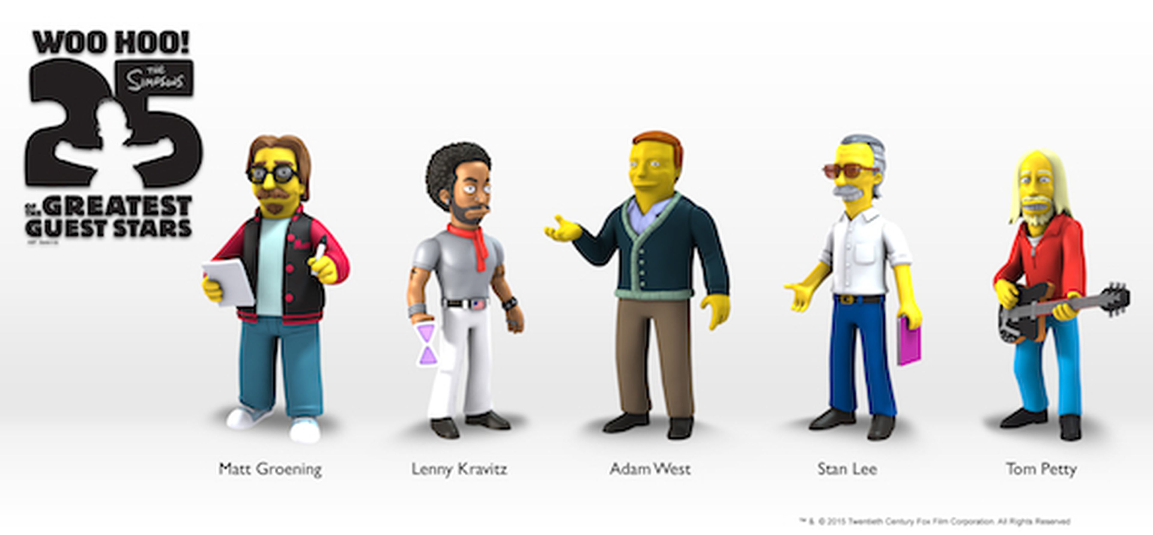 Stan Lee, Adam West y Matt Groening ya tienen figura de Los Simpsons