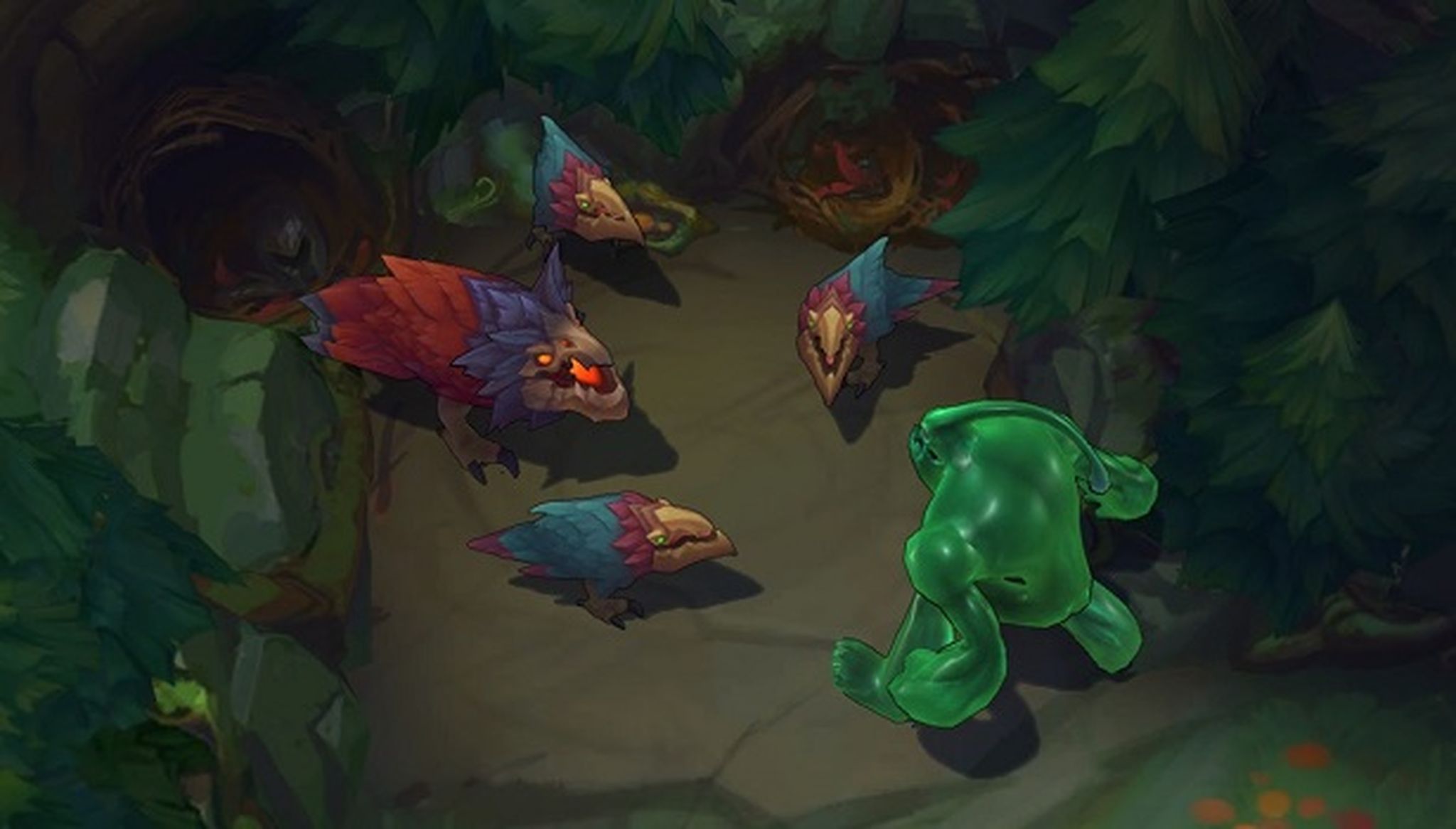 League of Legends La jungla; campamentos, objetos y bonificaciones