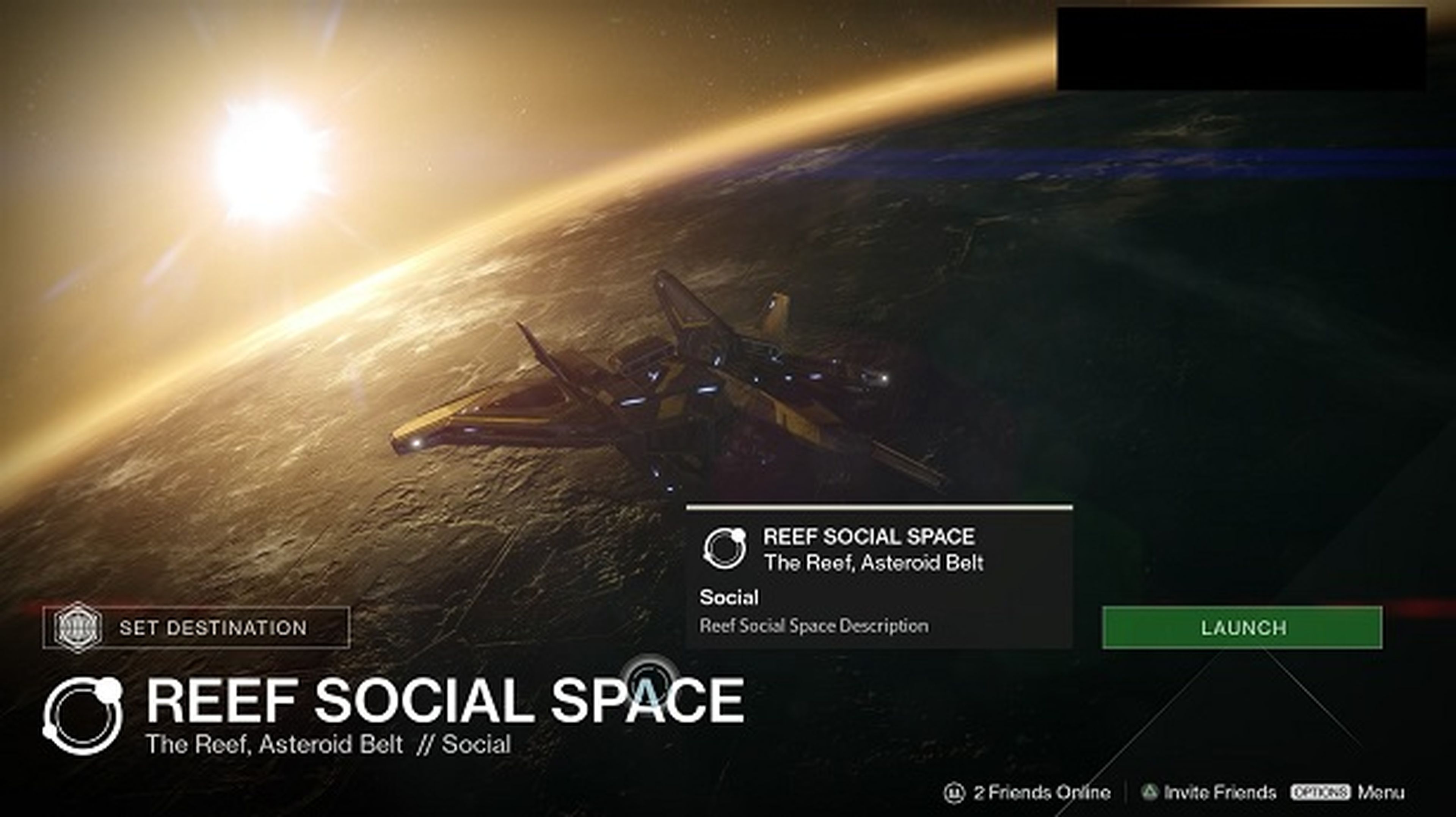 Destiny filtra el nuevo 'espacio social' de su próximo DLC