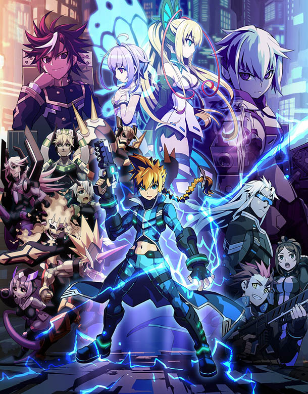 azure striker gunvolt 2 3ds azure striker gunvolt 2 3ds
