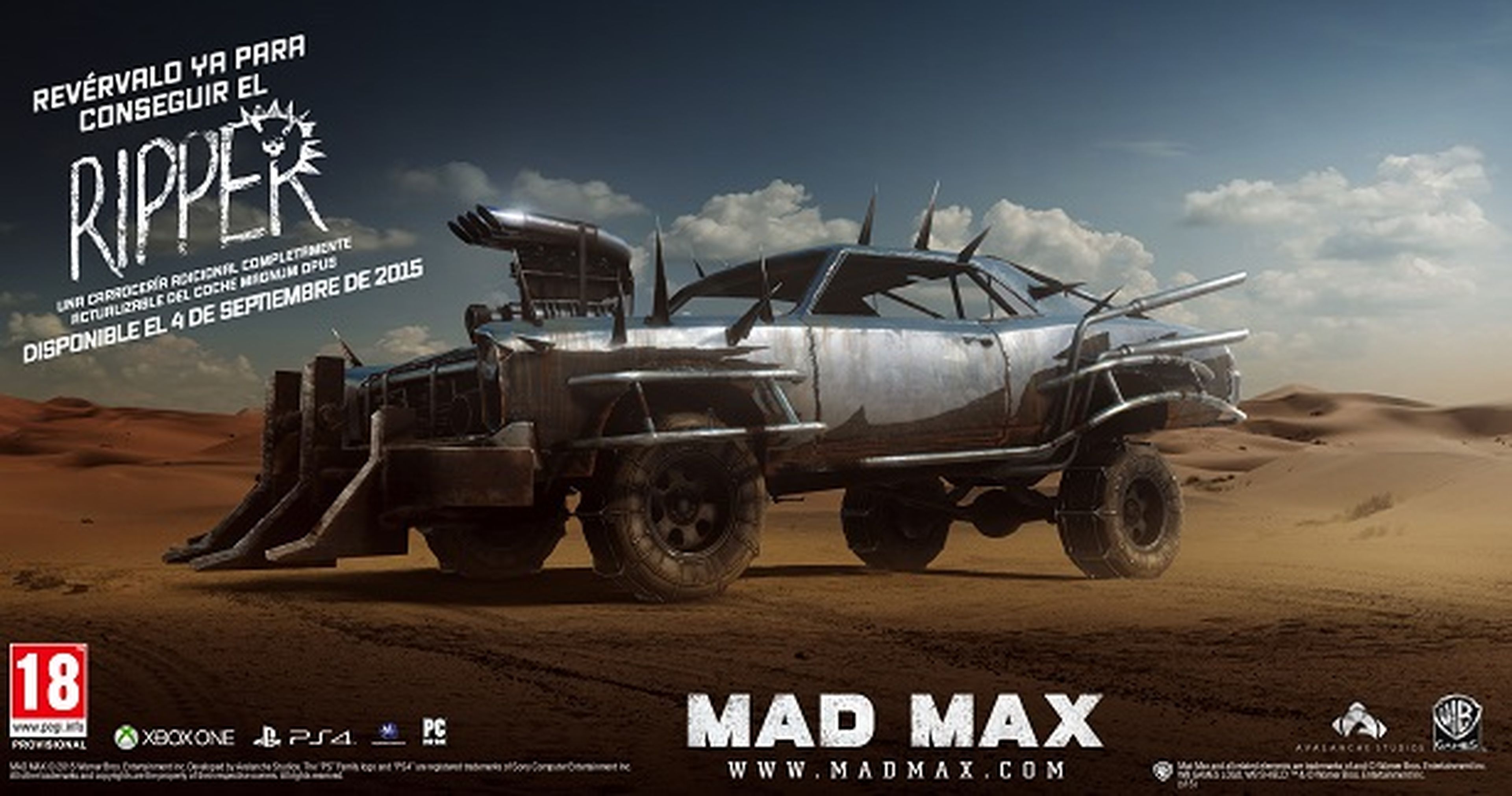Mad Max, fecha de lanzamiento