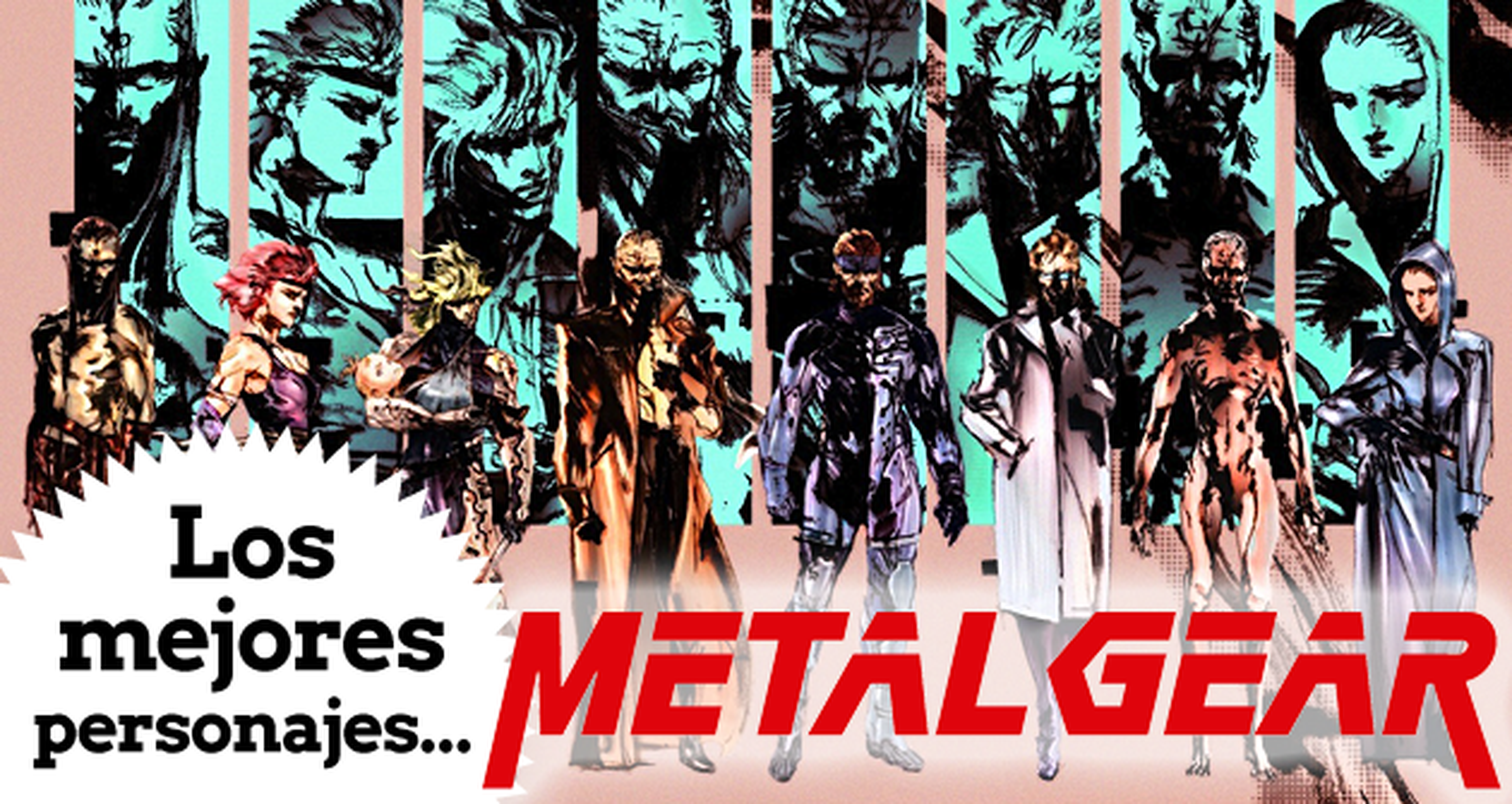 Los mejores personajes de Metal Gear Solid