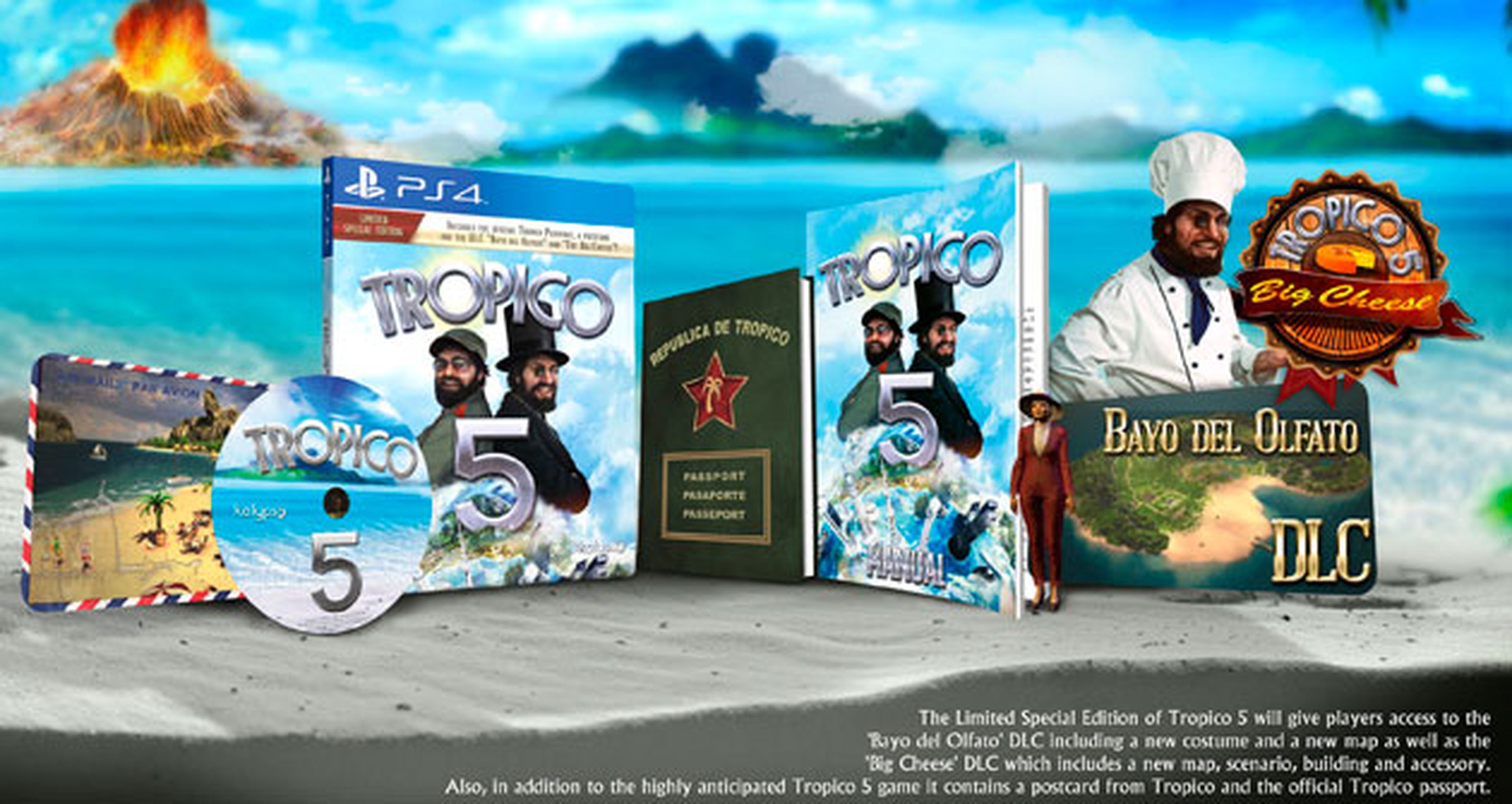 Tropico 5 para PS4: fecha de lanzamiento y edición especial
