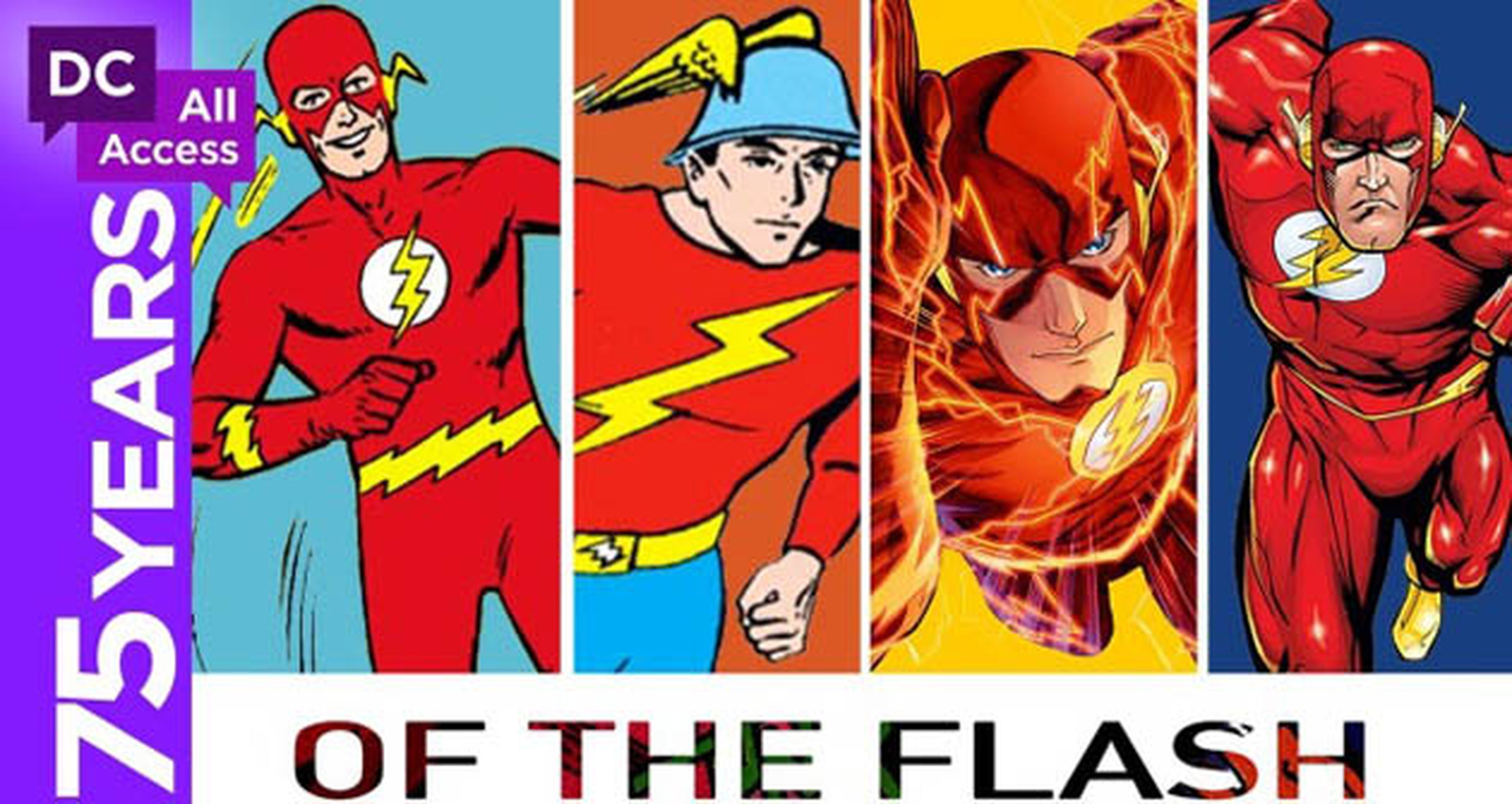 The Flash cumple 75 años