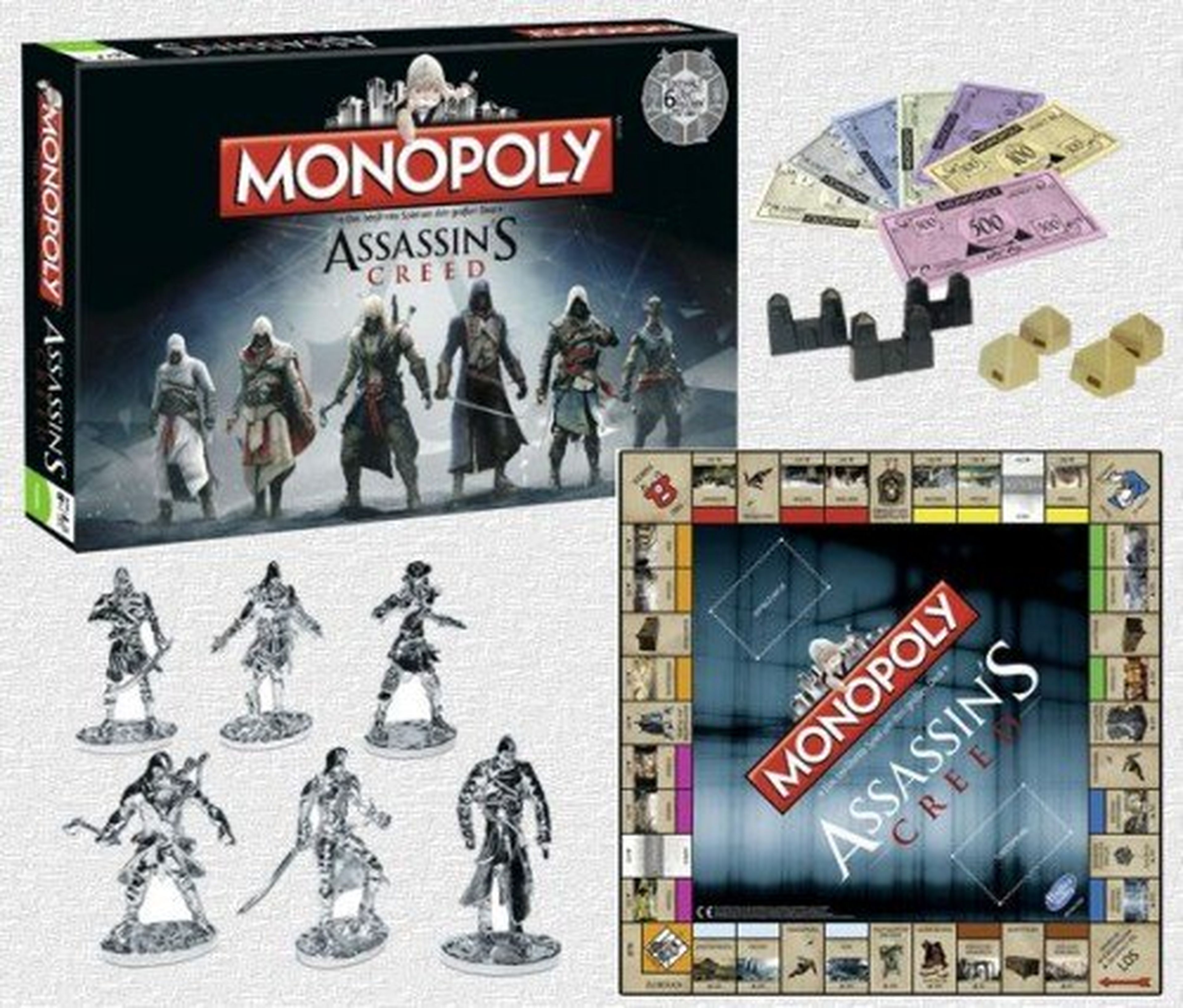 Assassin's Creed Monopoly llegará en castellano