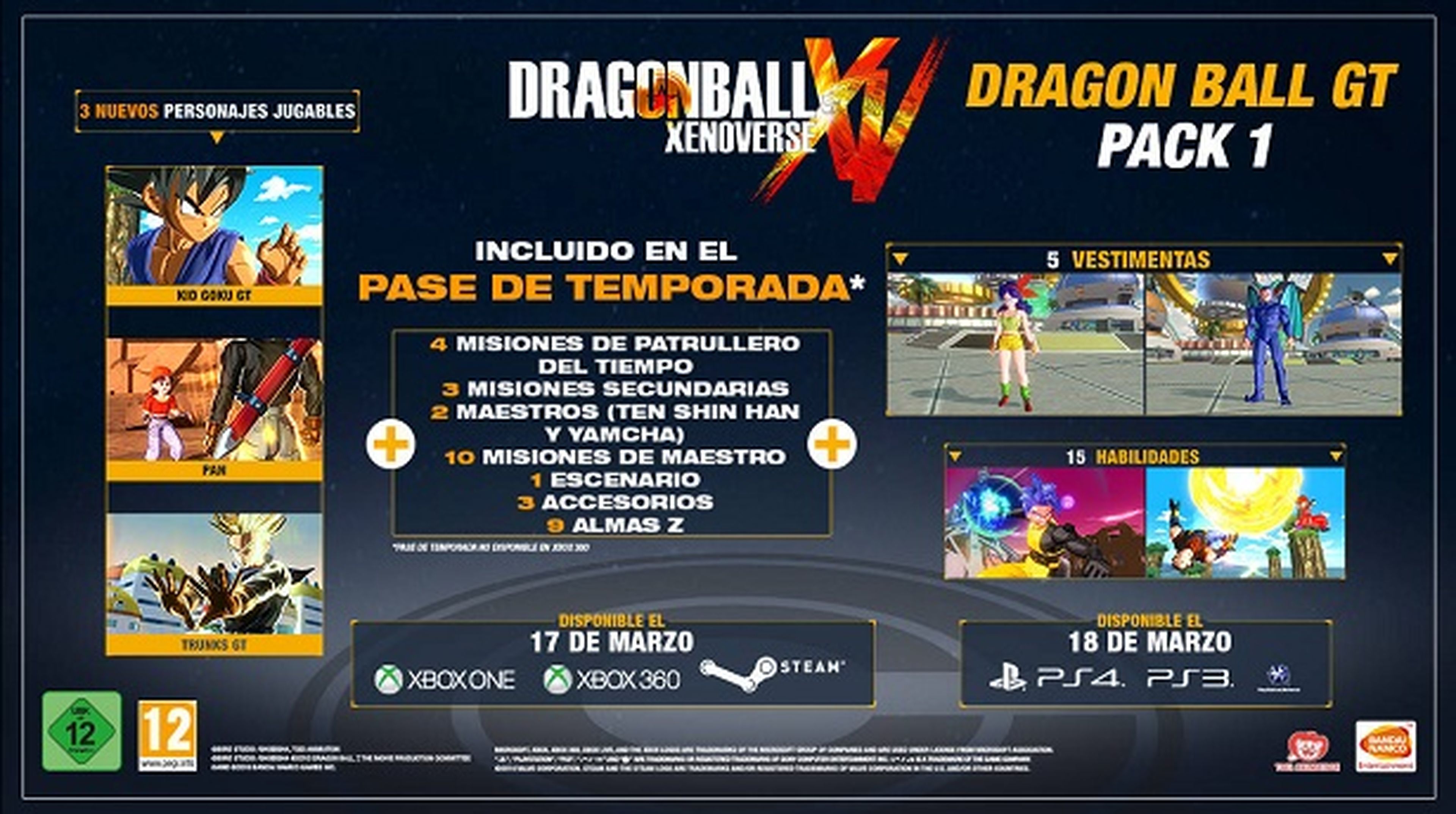 Dragon Ball Xenoverse recibe su primer DLC