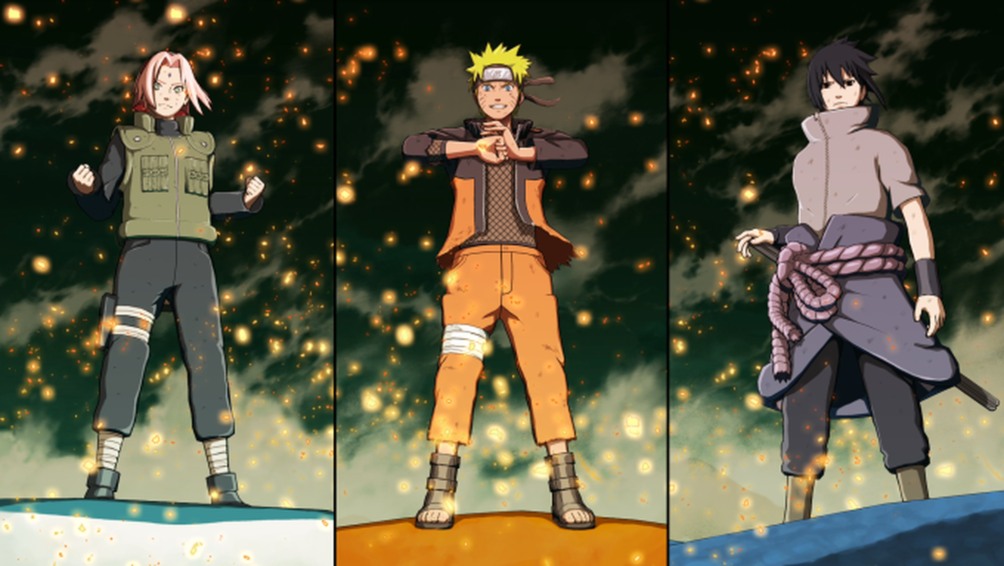 Naruto Shippuden Ultimate Ninja Storm 4 muestra a Sasuke, Sakura y Naruto