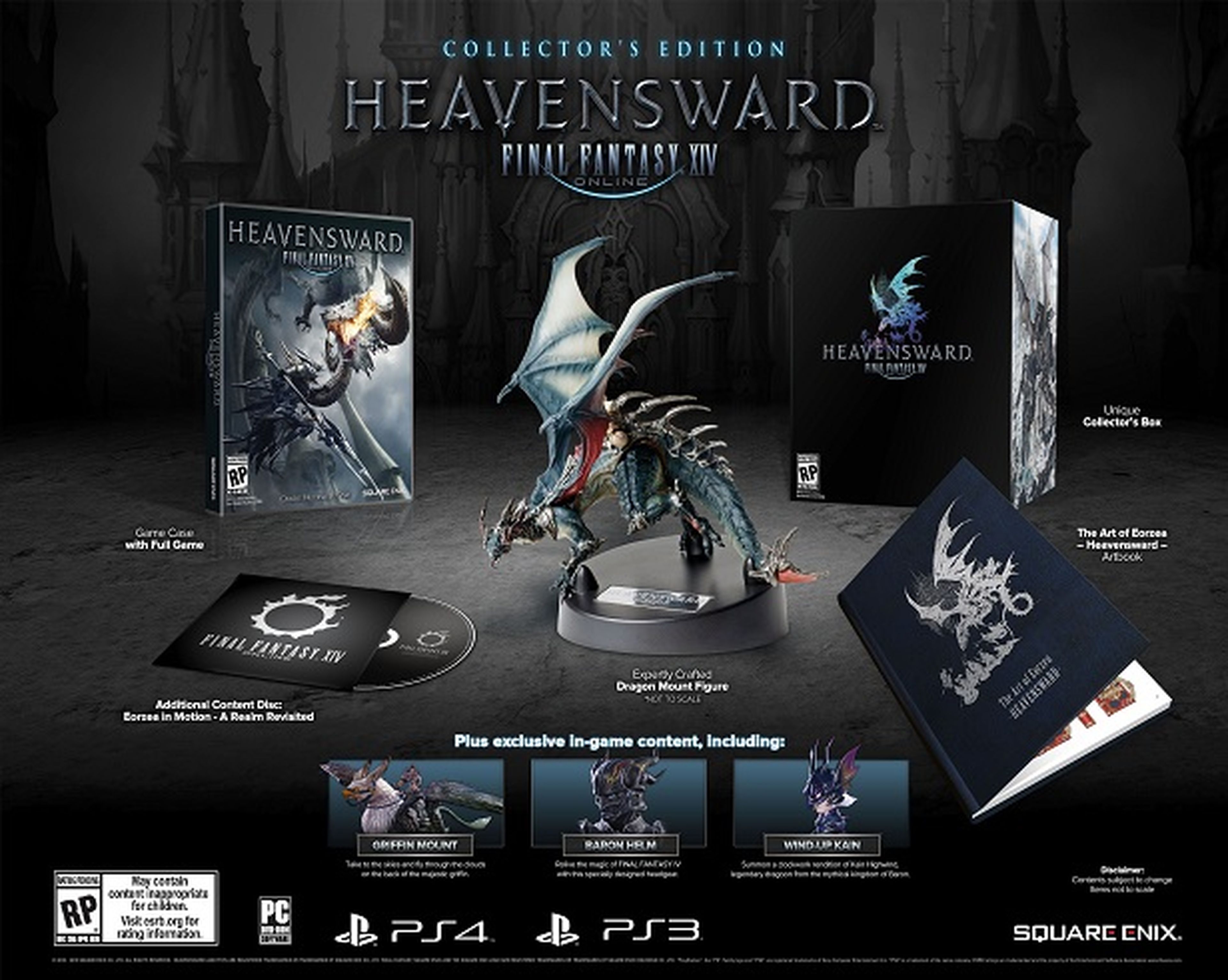 Final Fantasy XIV: Heavensward tendrá edición coleccionista