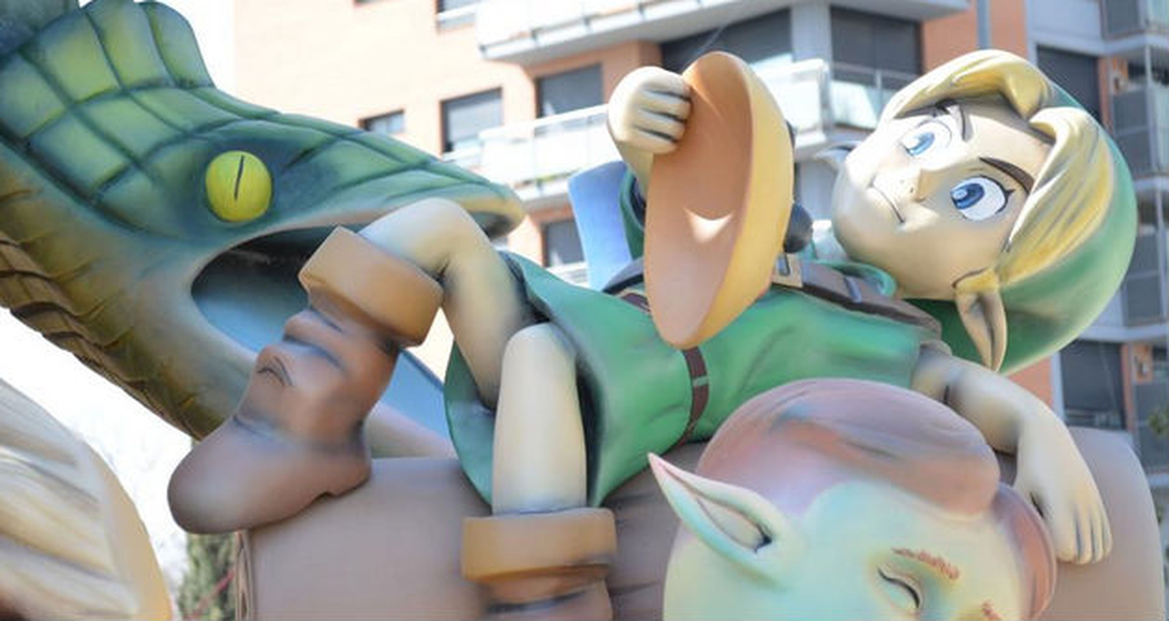 The Legend of Zelda tiene su propia falla en Valencia