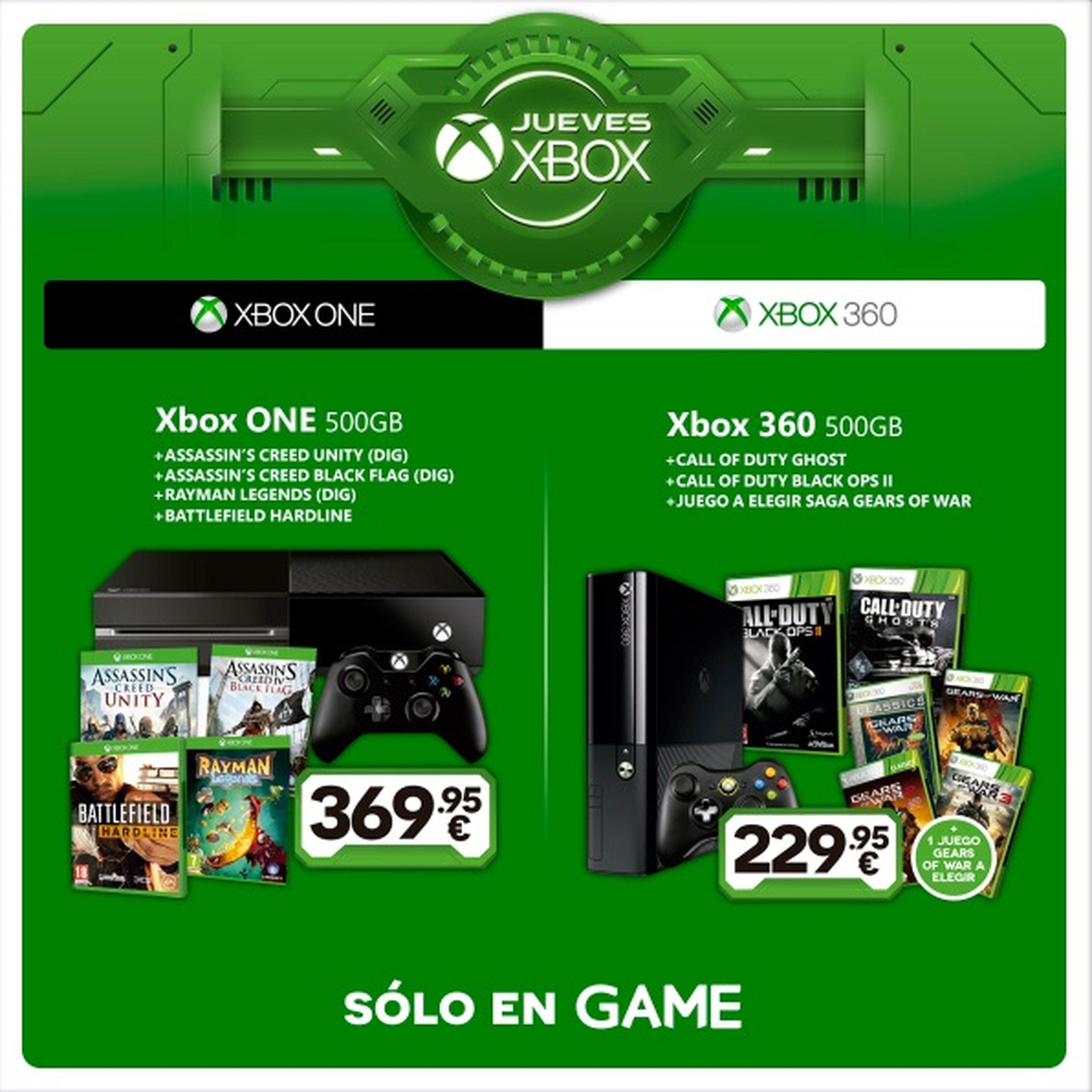 Jueves Xbox en GAME: tercera semana de ofertas