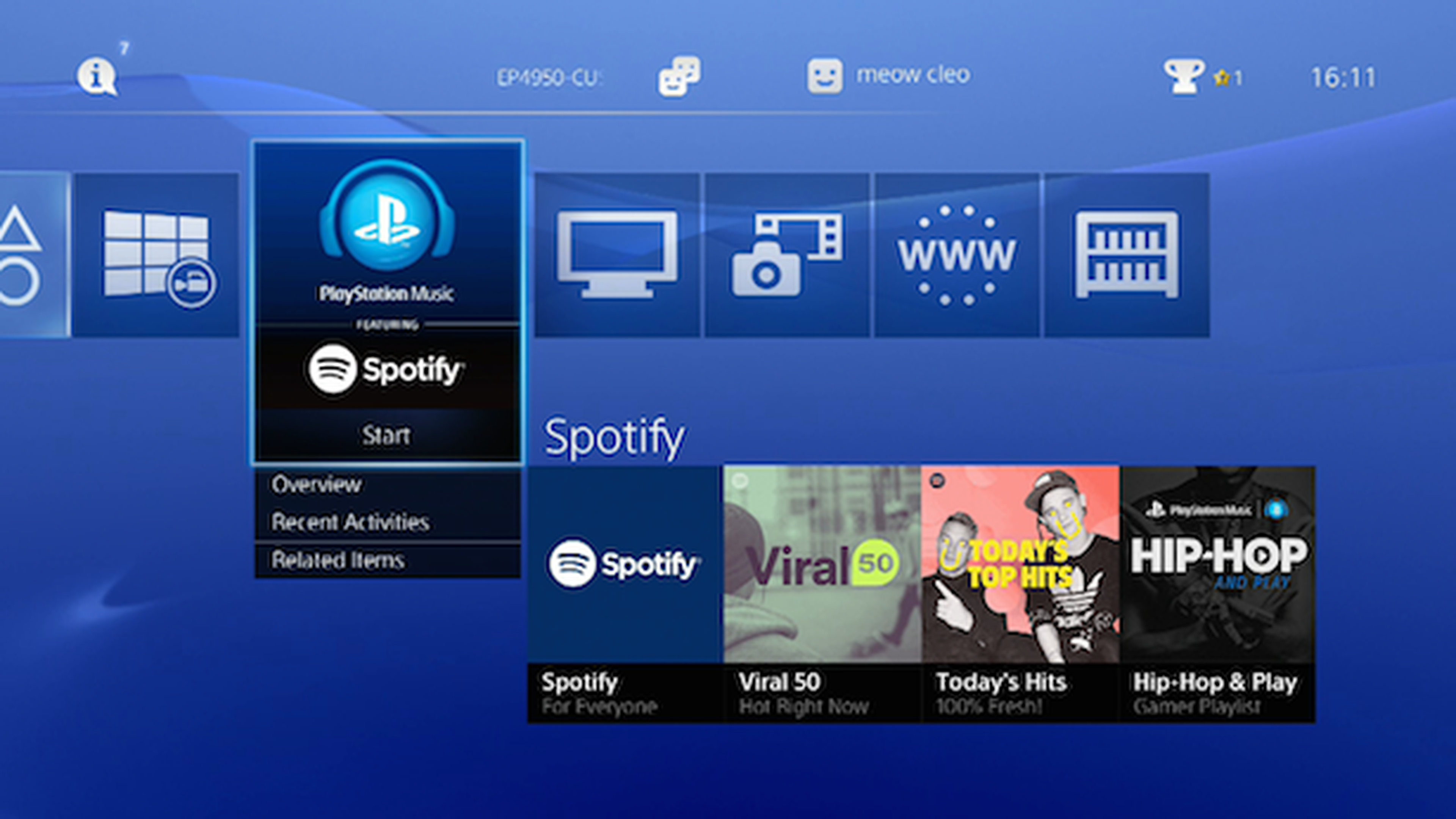 Spotify para PS4 y PS3 ya está disponible