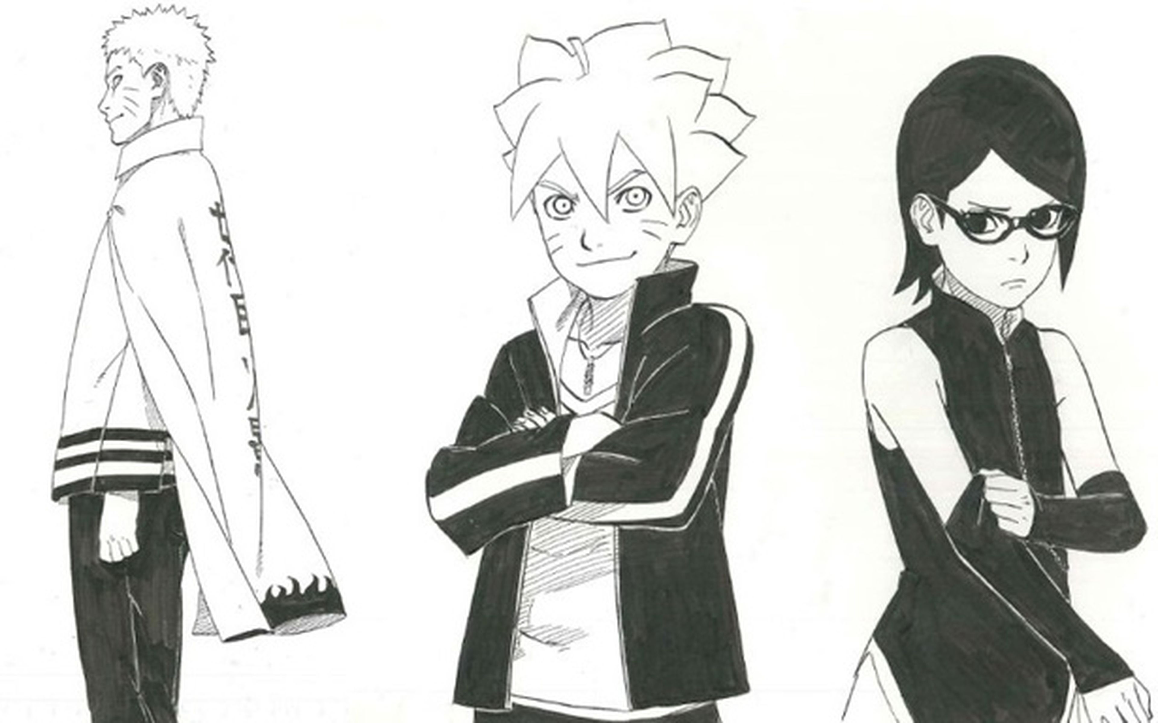 Spoiler: Naruto Gaiden ya tiene los diseños de sus protagonistas