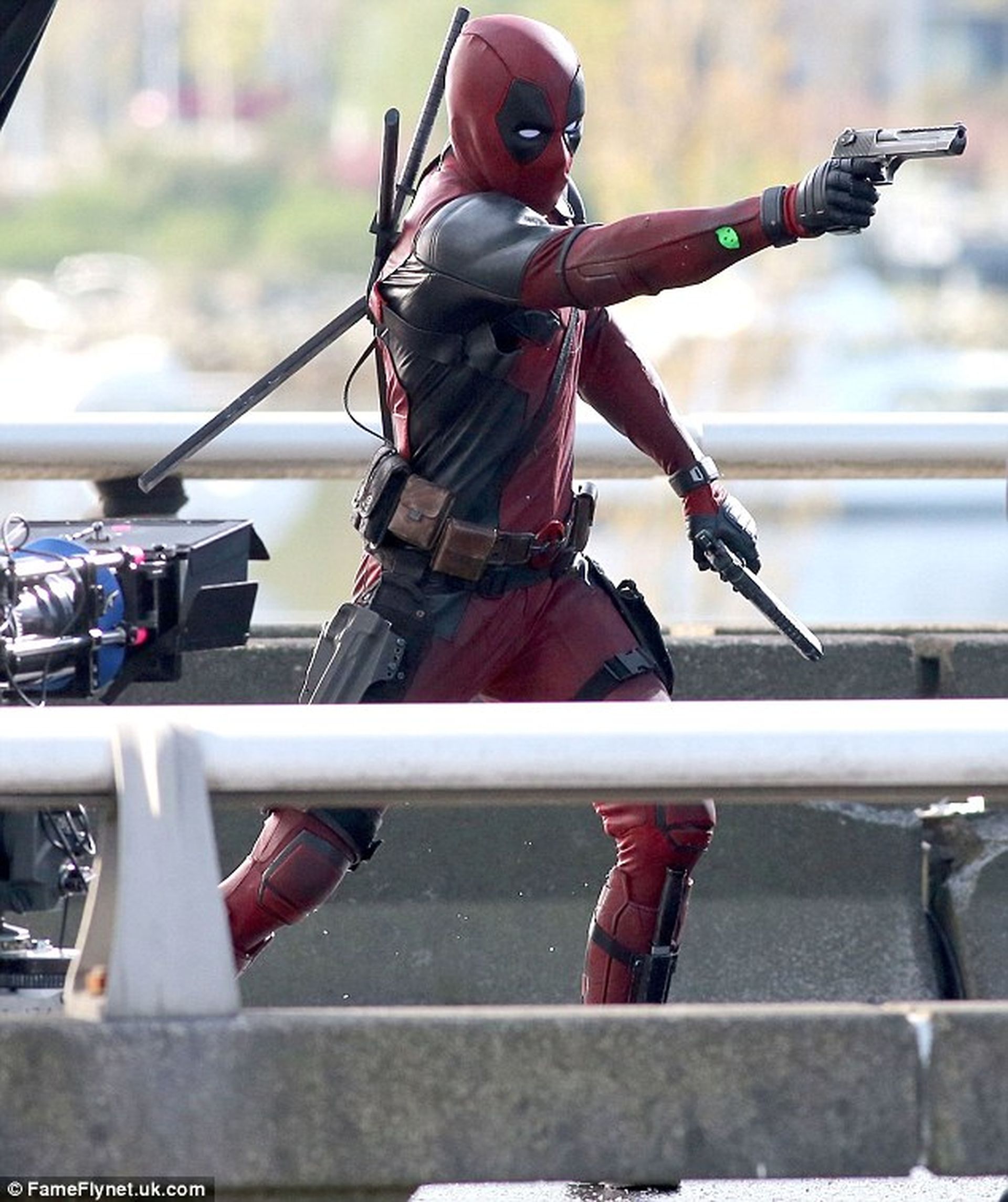 Deadpool: MAS fotos del rodaje con Ryan Reynolds como Masacre