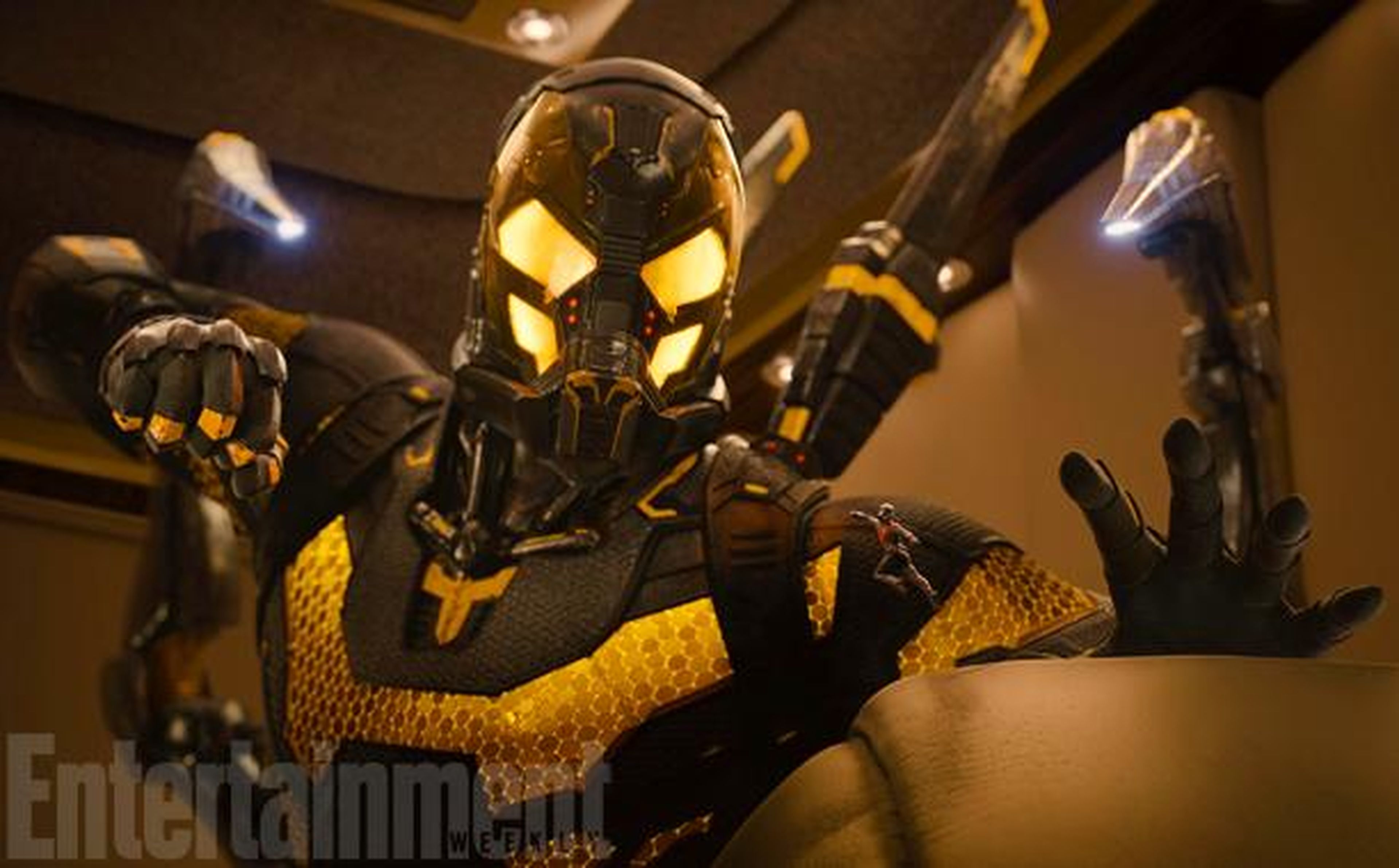 Ant-Man: Primera foto oficial de Chaqueta Amarilla