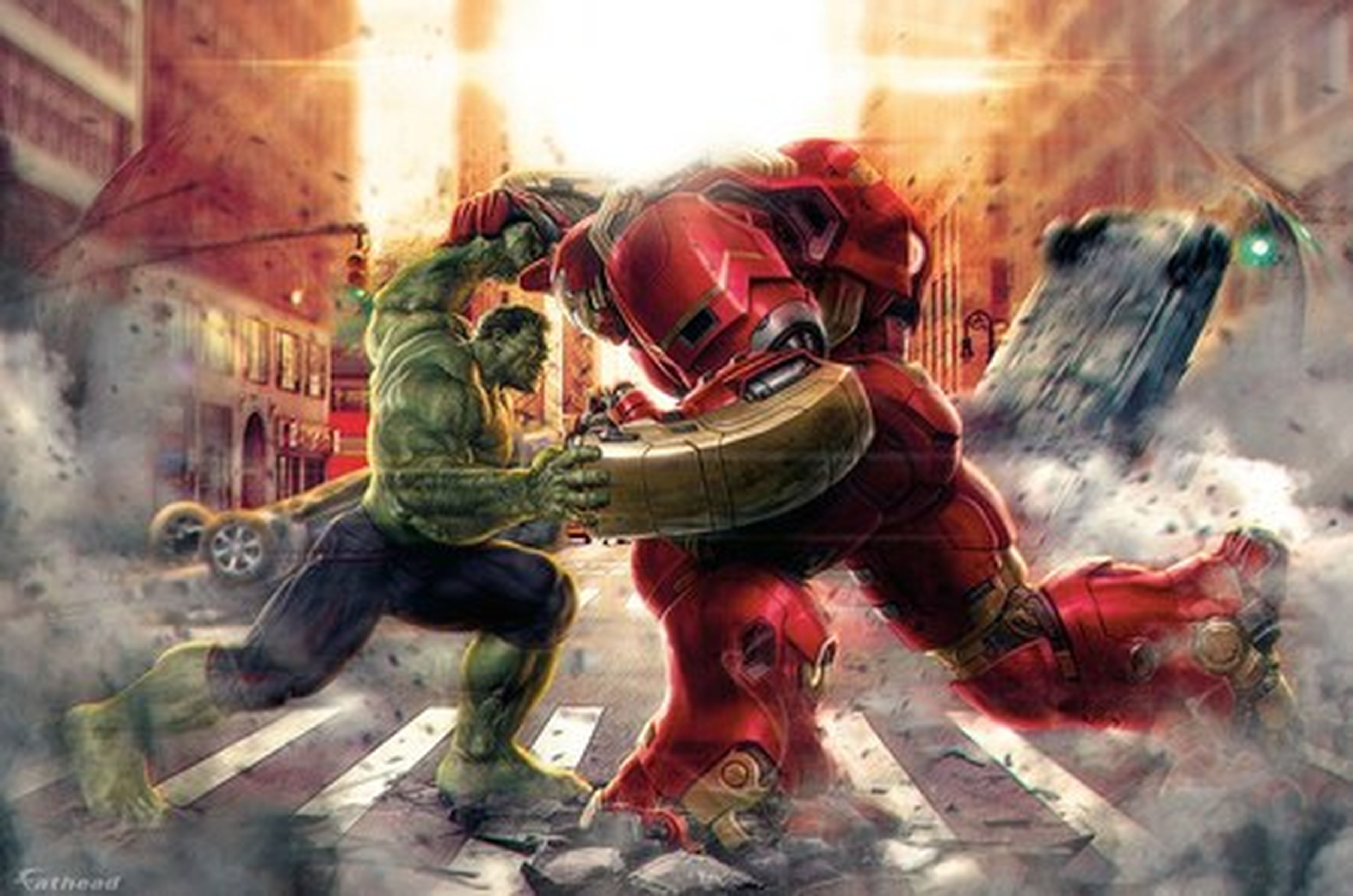 Los Vengadores: La Era de Ultron: ¿Por qué Hulk se enfrenta a Iron Man en su Hulkbuster?