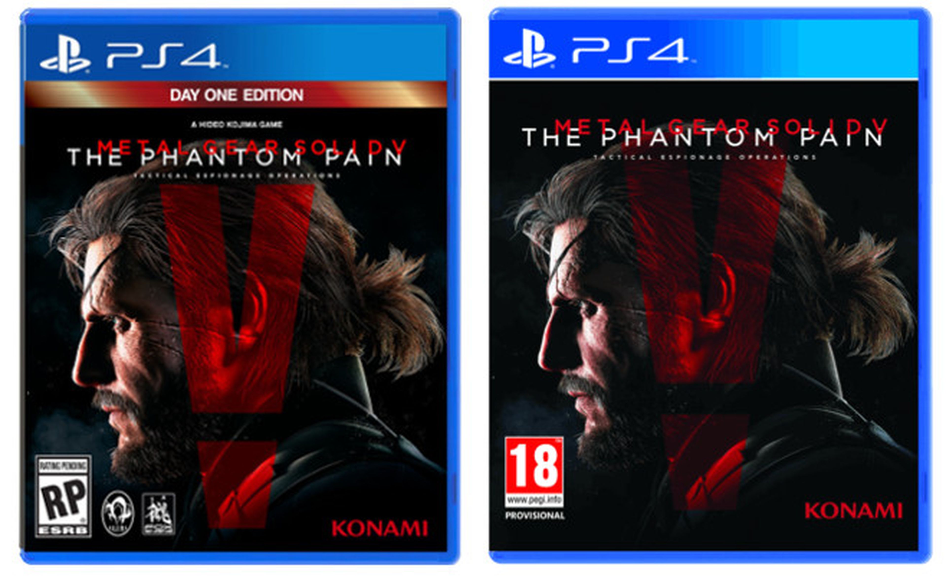 Metal Gear Solid V: The Phantom Pain: Hideo Kojima desaparece de la carátula
