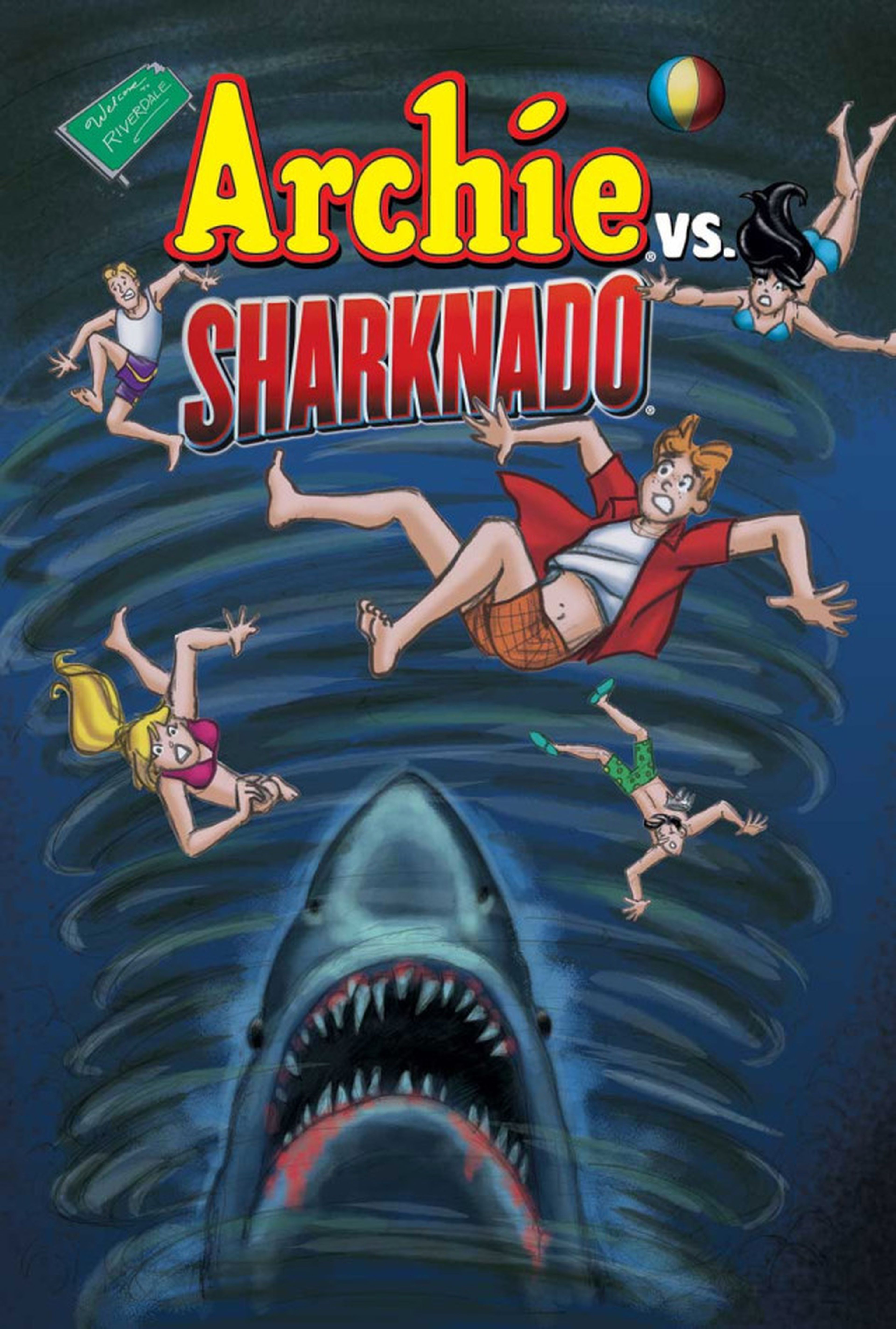 Sharknado contra Archie. ¿El cómic crossover definitivo?