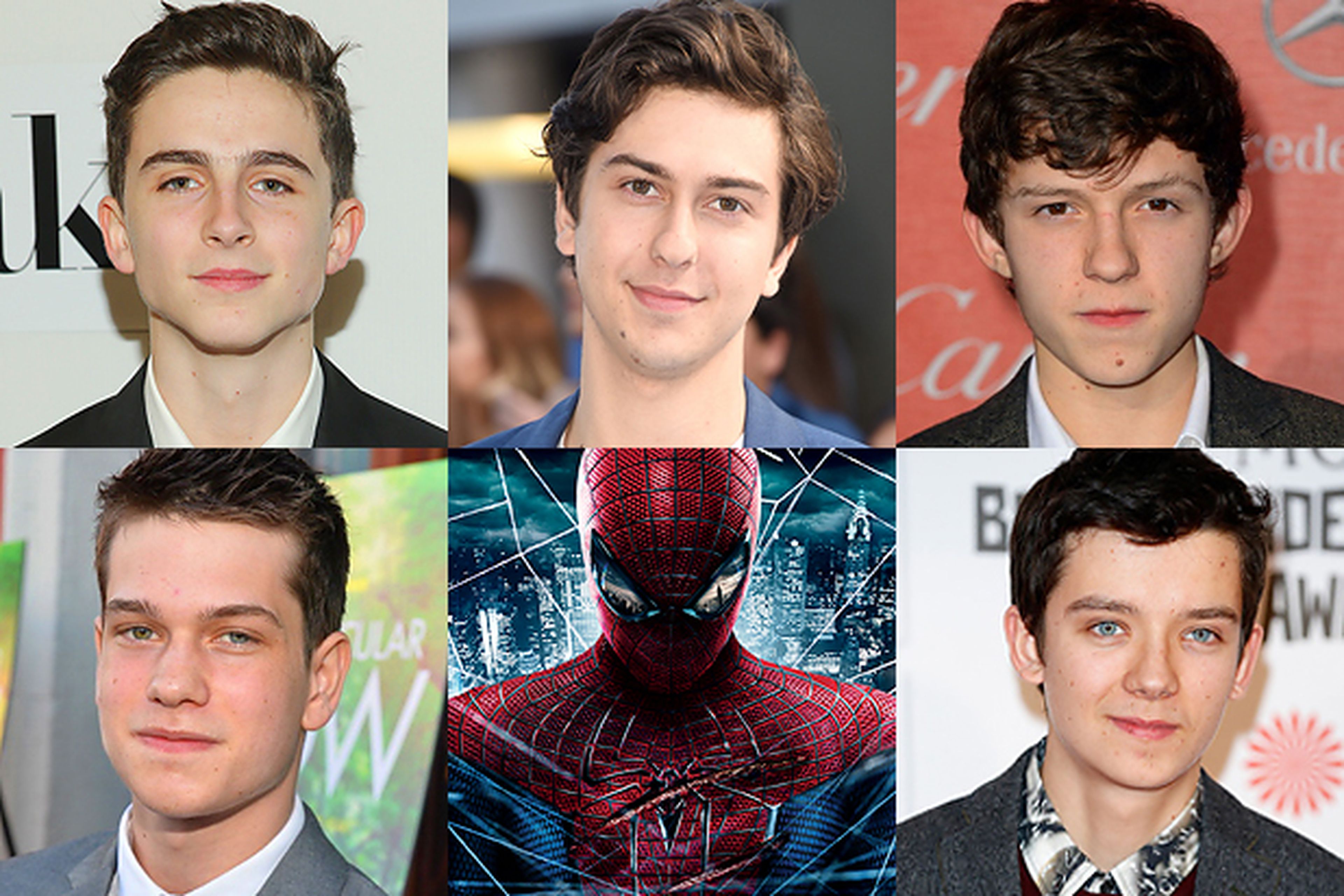 El nuevo Spiderman será uno de estos cinco actores