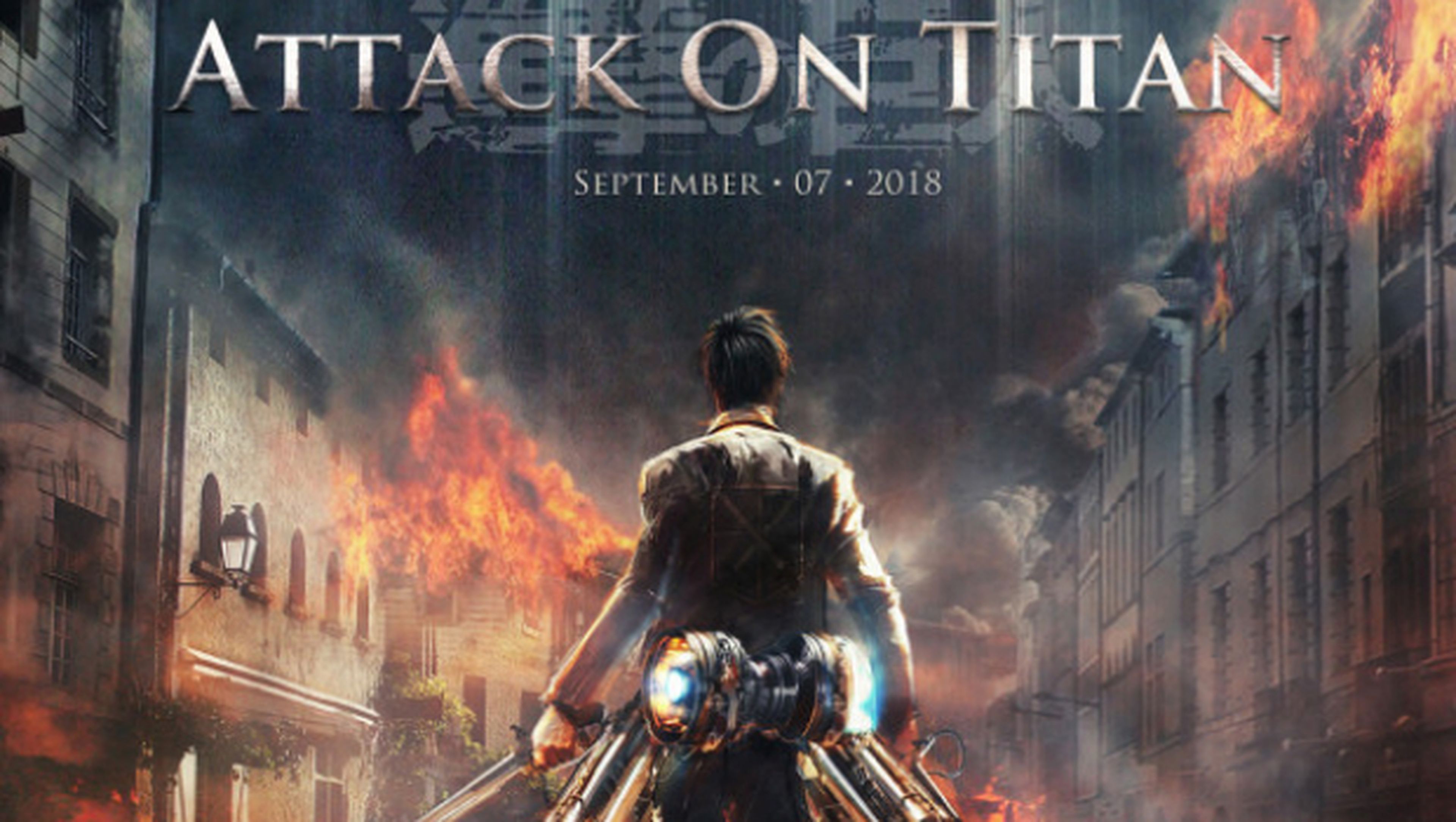 Posters de Ataque a los titanes, la película