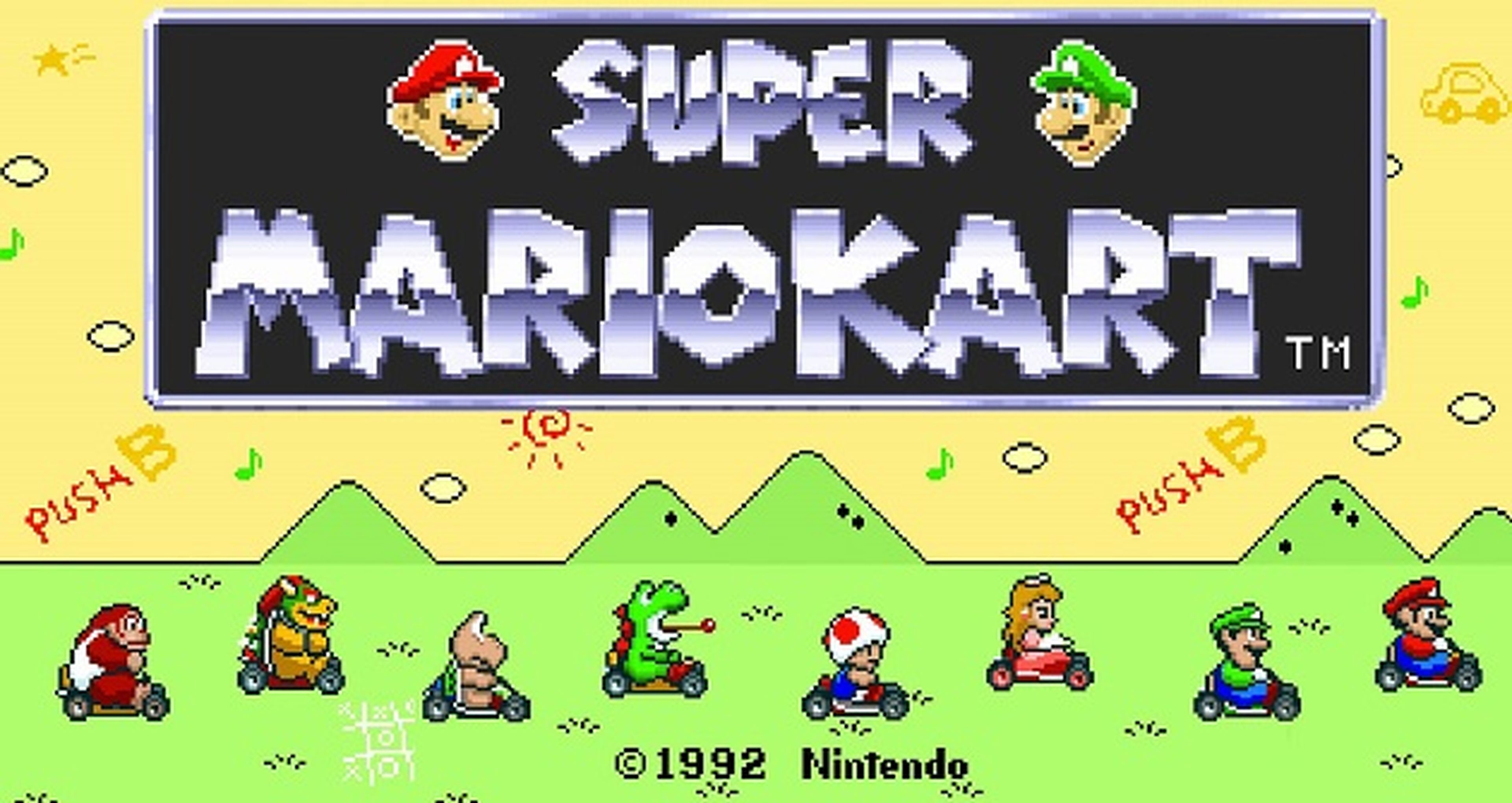 Mario Kart 8 reinventado para Super Nintendo