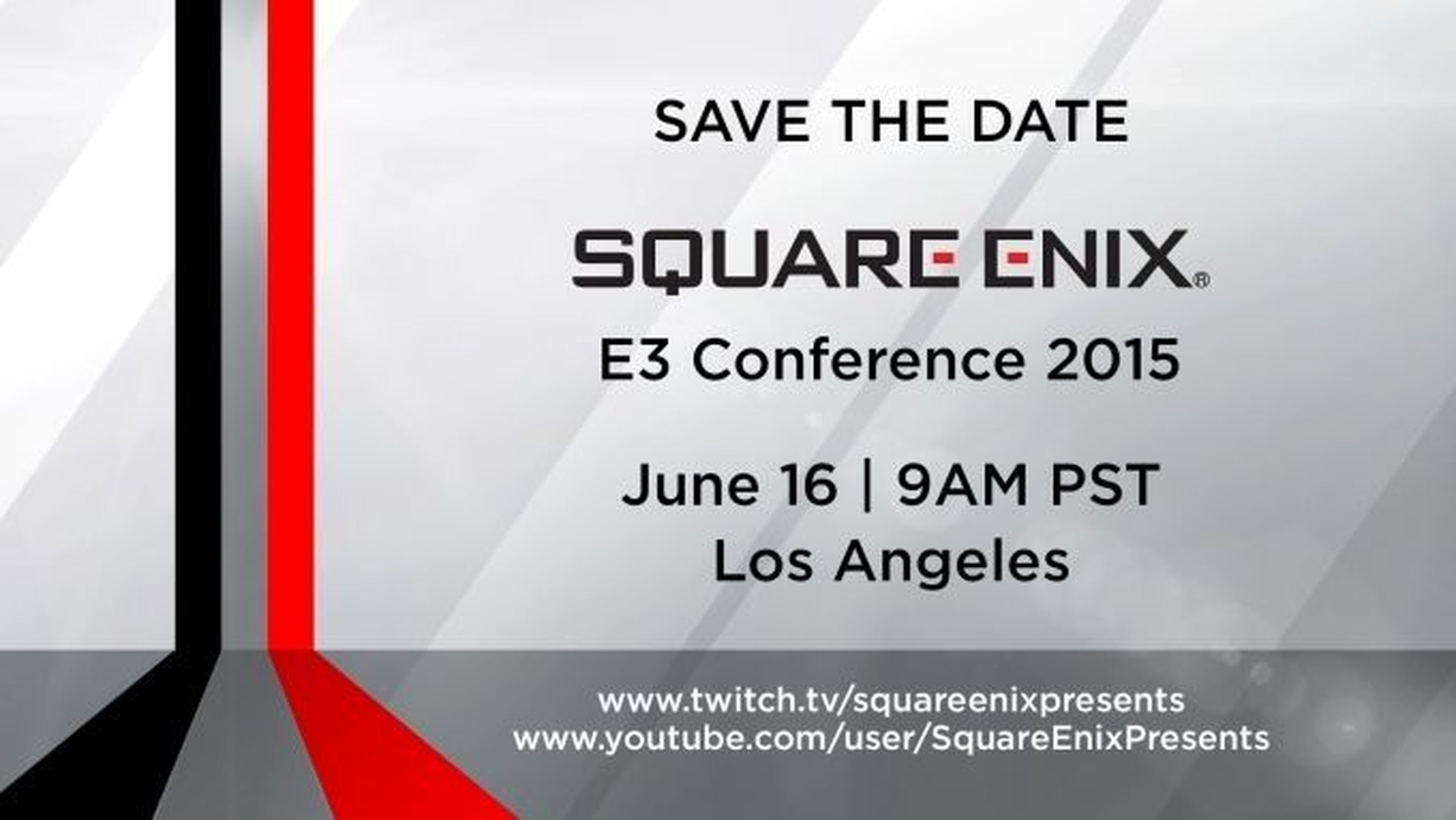 E3 2015: Square Enix fecha su conferencia