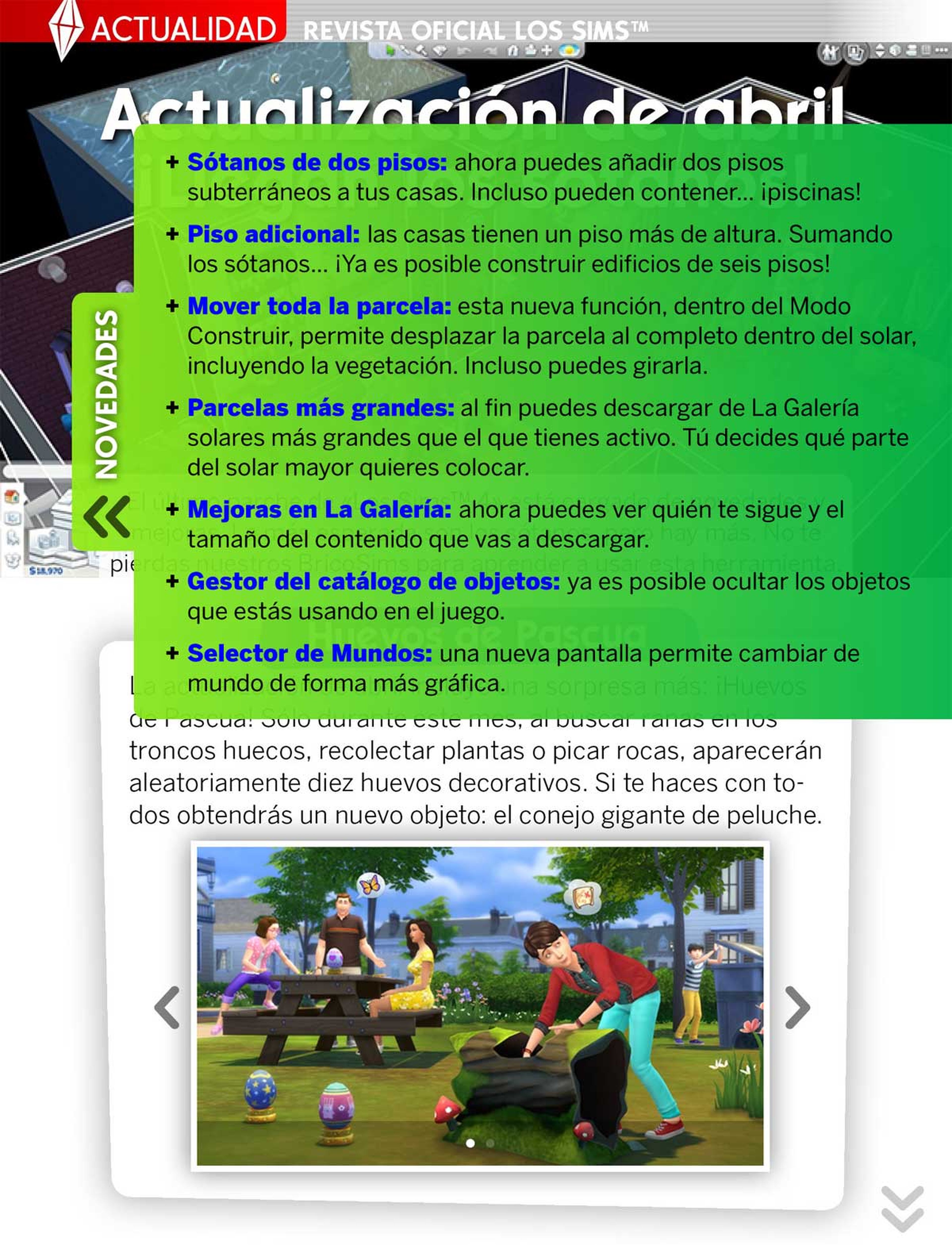 ¡Ya puedes descargar gratis el número 13 de La Revista Oficial de Los Sims!