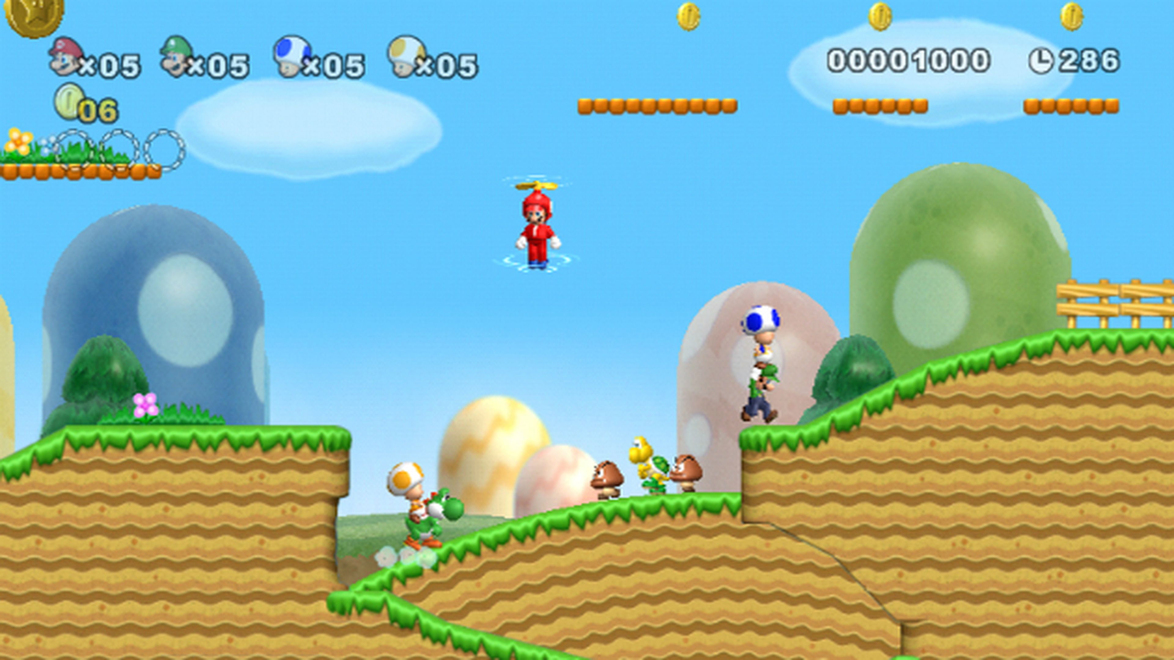 Consistente colección Expansión New Super Mario Bros. Wii - Mundo 1 | Hobby Consolas
